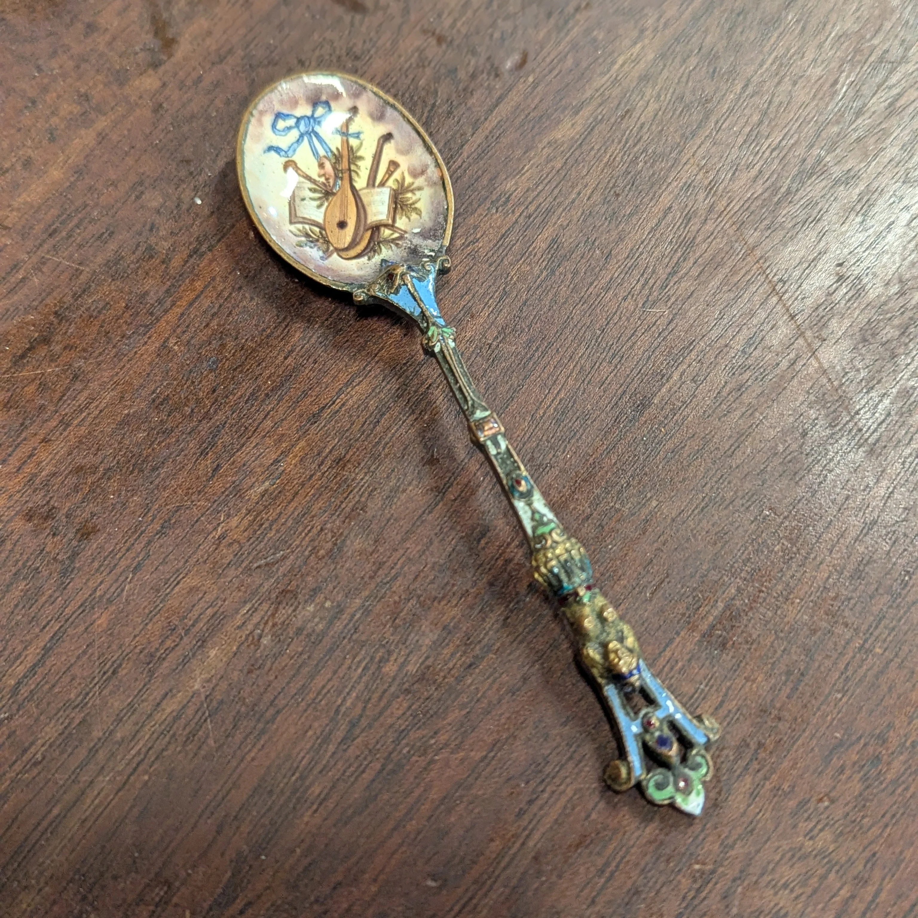 Enamel Souvenir Spoon - Image 5