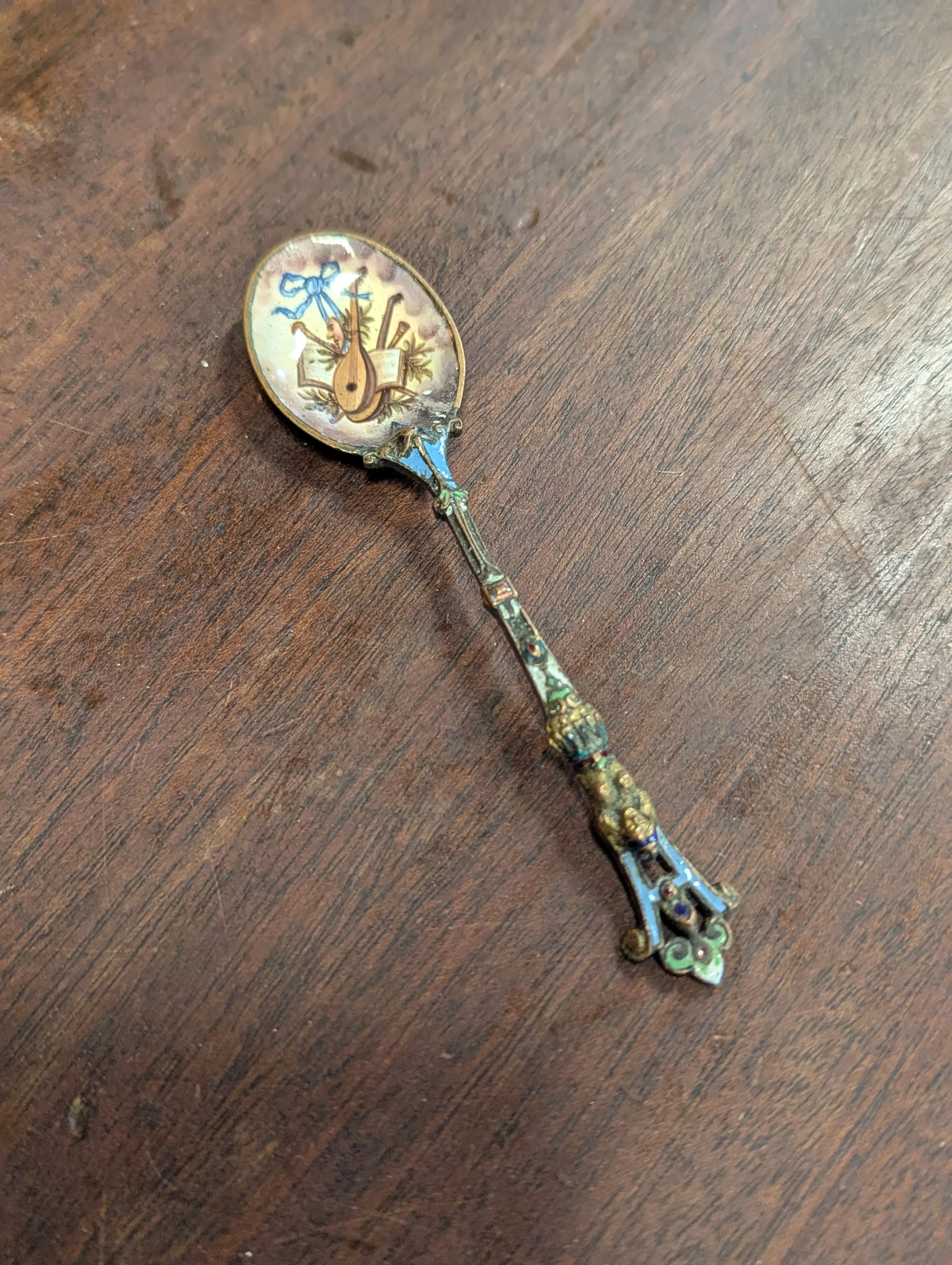 Enamel Souvenir Spoon - Image 6