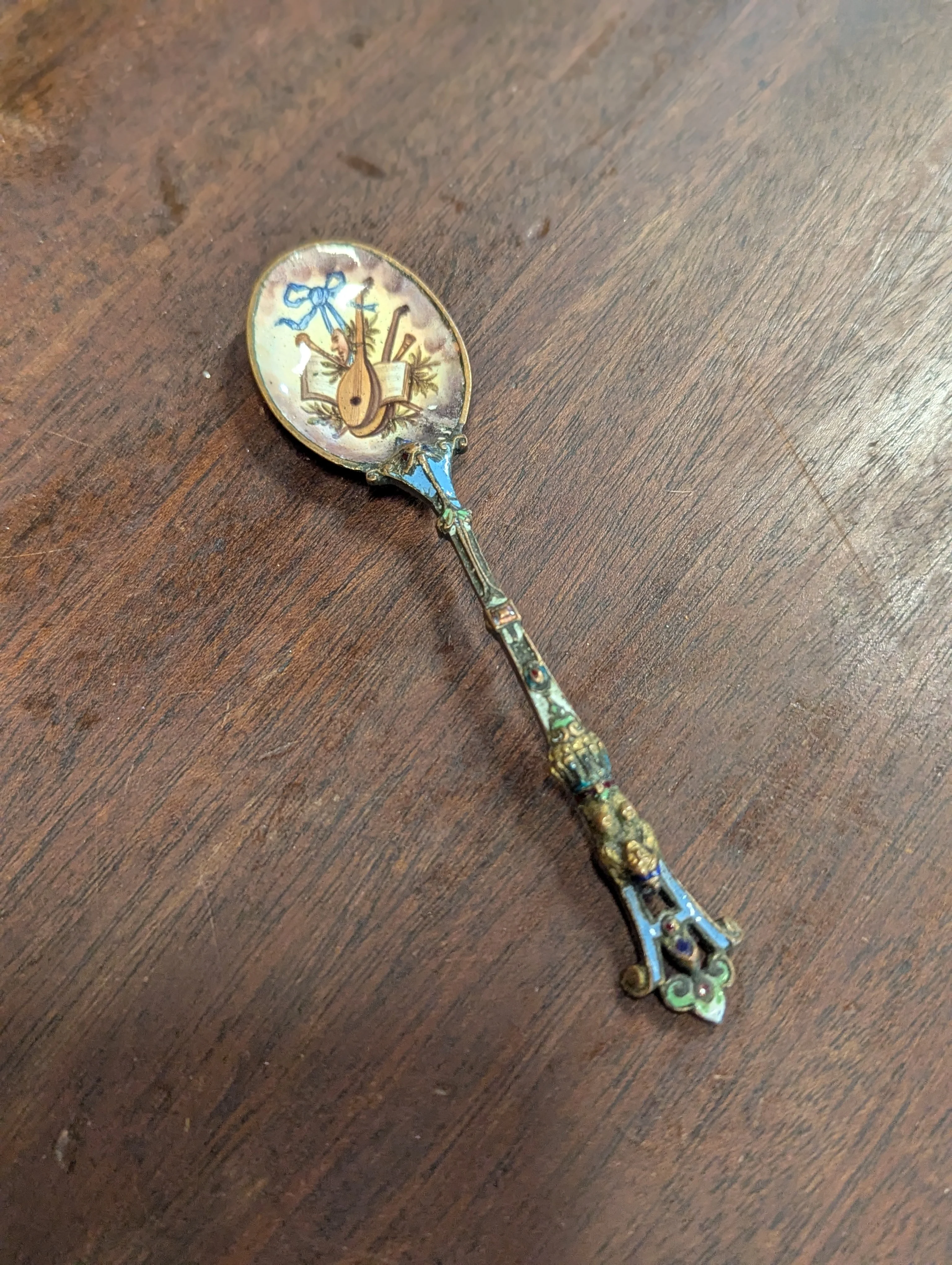 Enamel Souvenir Spoon - Image 8