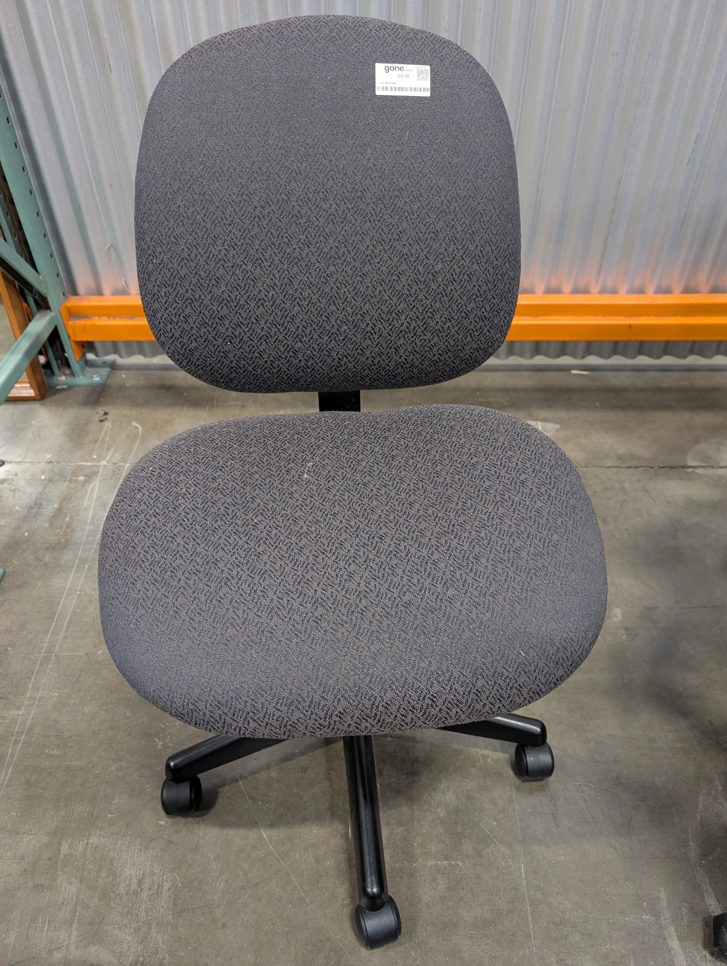Grey Office Chair - Image 2
