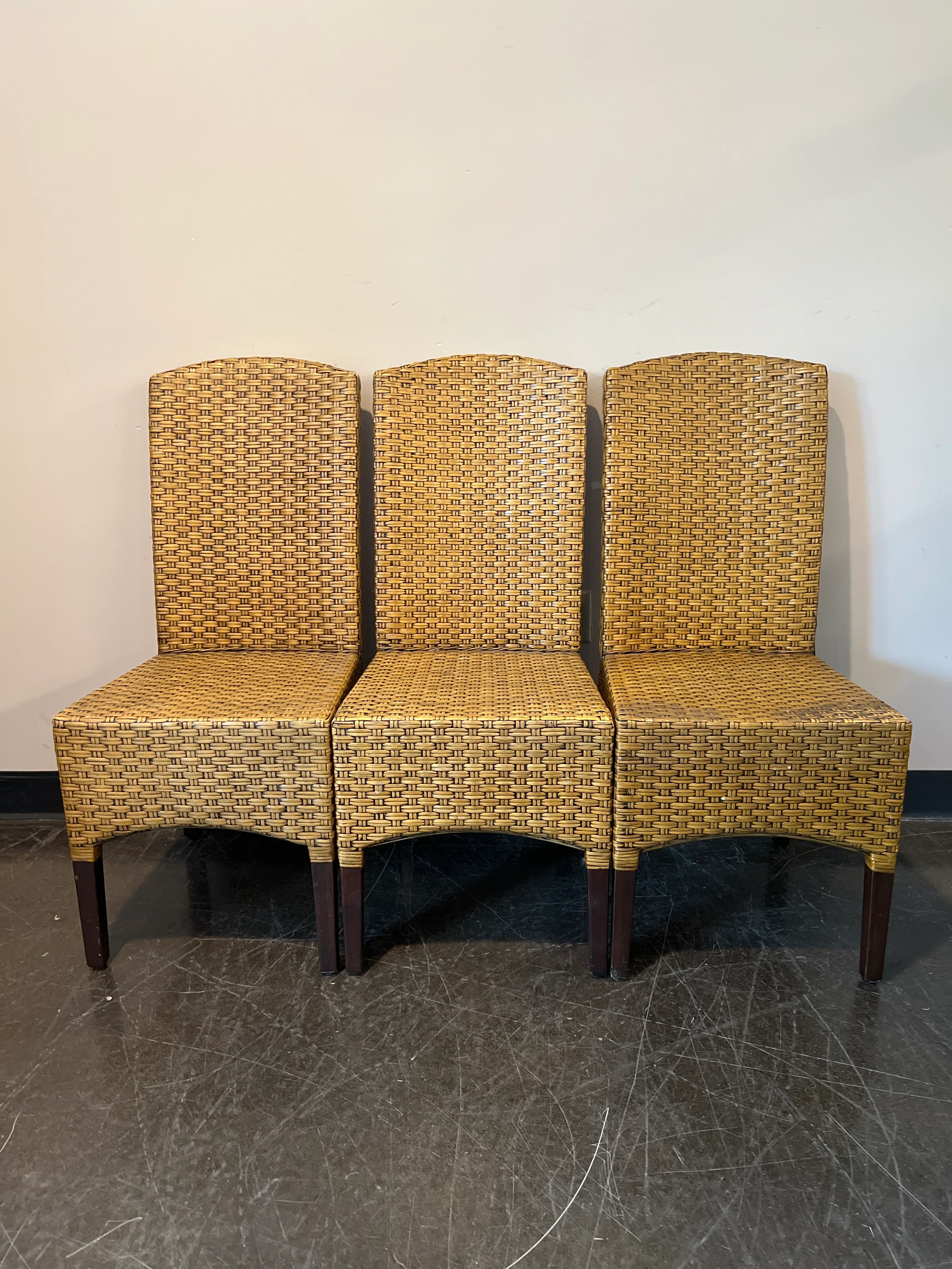 Woven Rattan Dining Chair – Tropical Style - Image 4