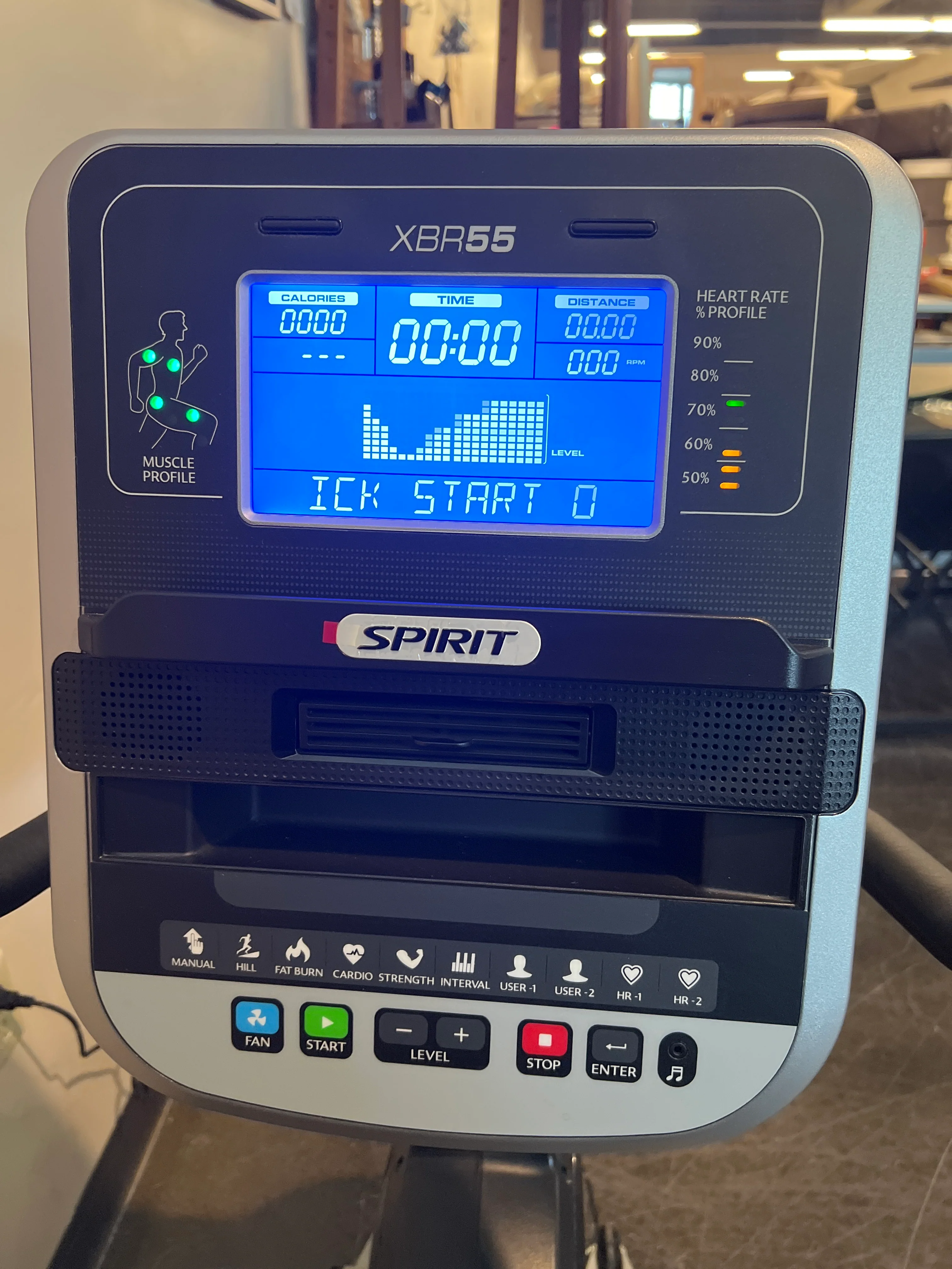 Spirit XBR55 Recumbent Exercise Bike - Image 5