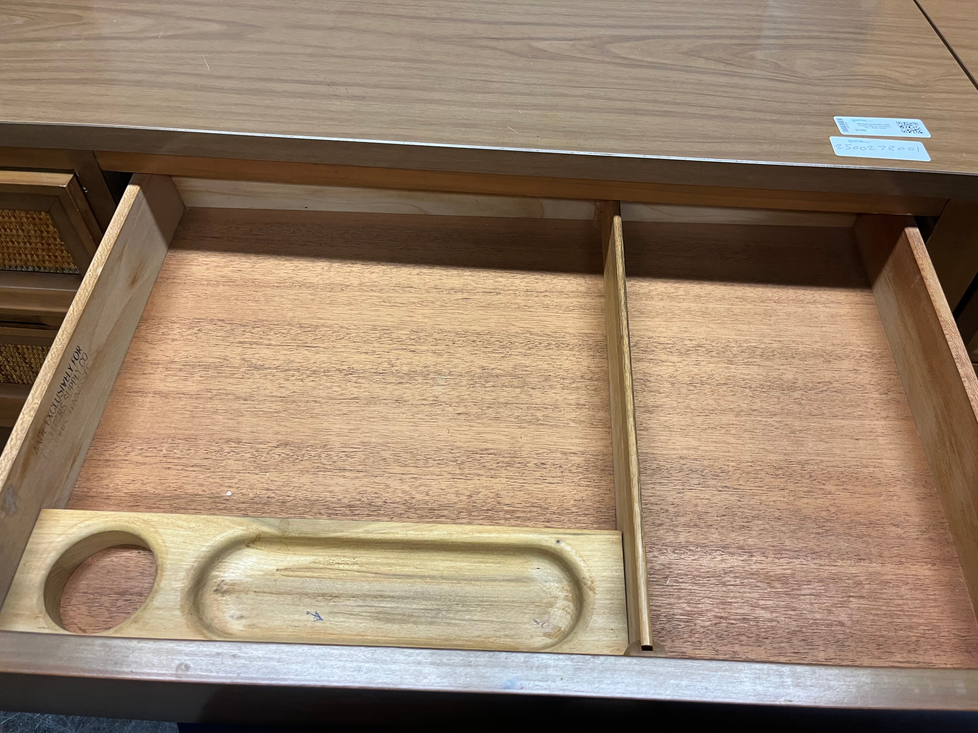 Mid-Century Modern Desk & Chair Set by Inn Keepers Co – Solid Wood - Image 6
