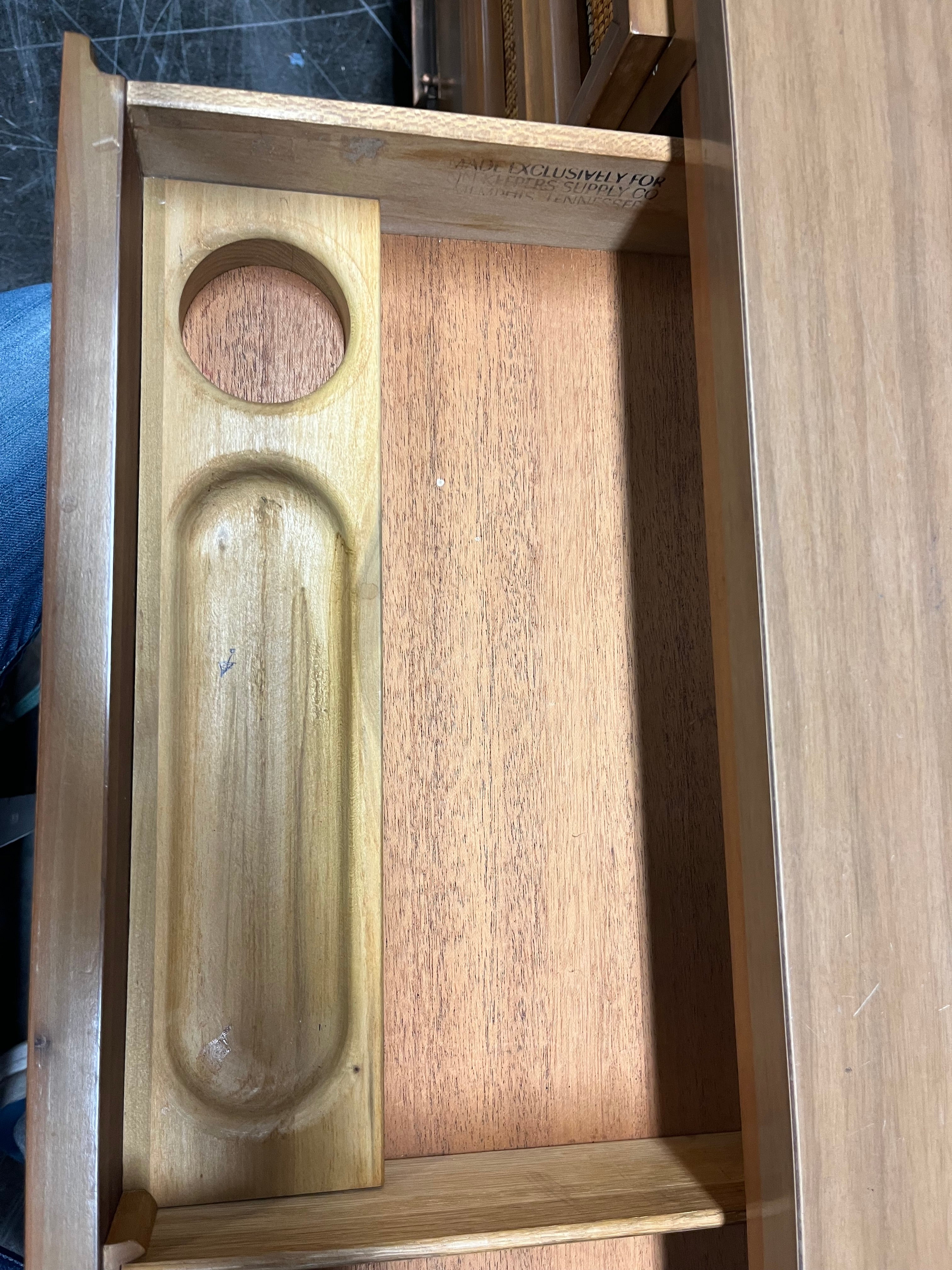 Mid-Century Modern Desk & Chair Set by Inn Keepers Co – Solid Wood - Image 7