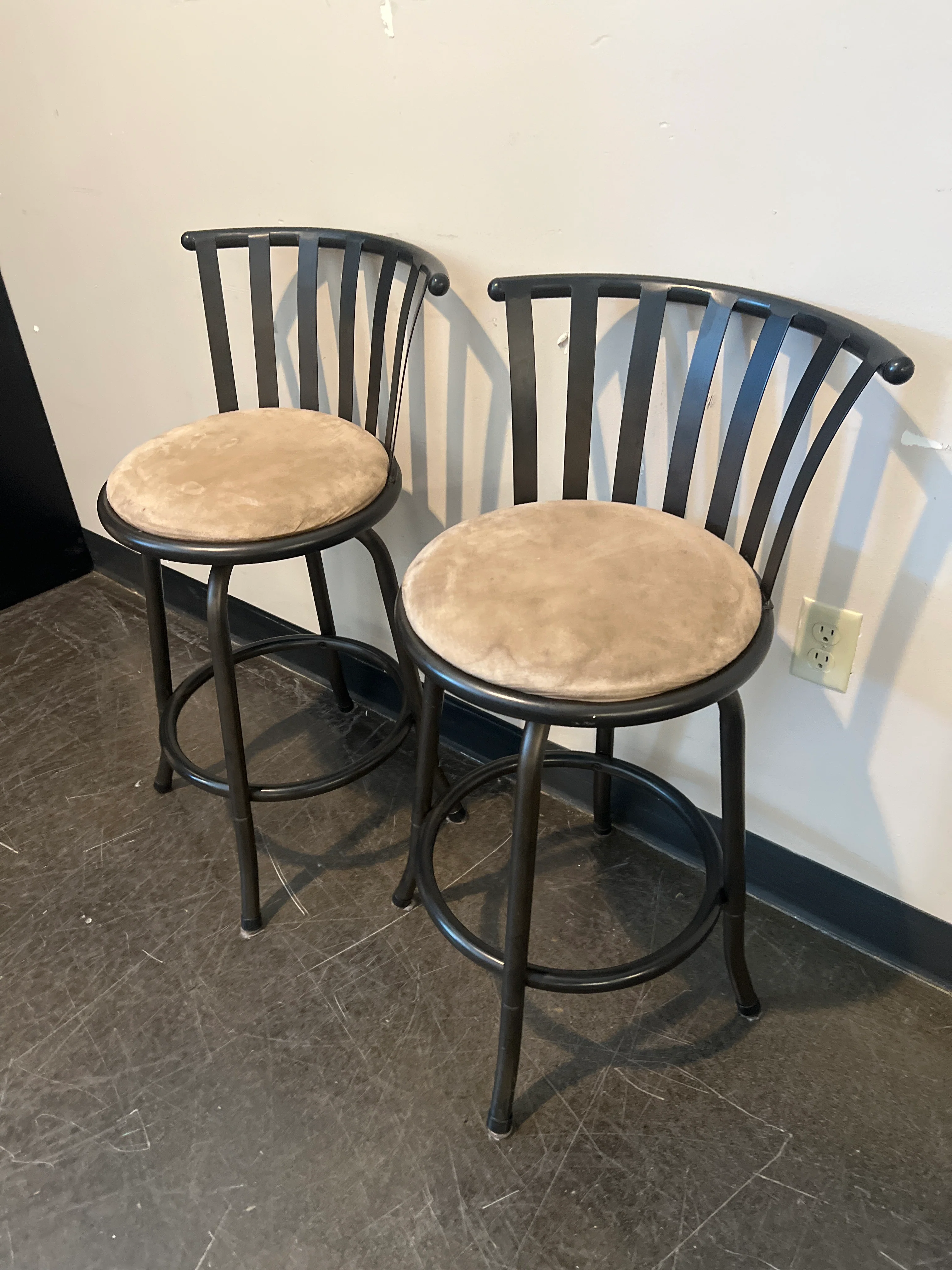 Home Decor Swivel Bar Stools - Image 2