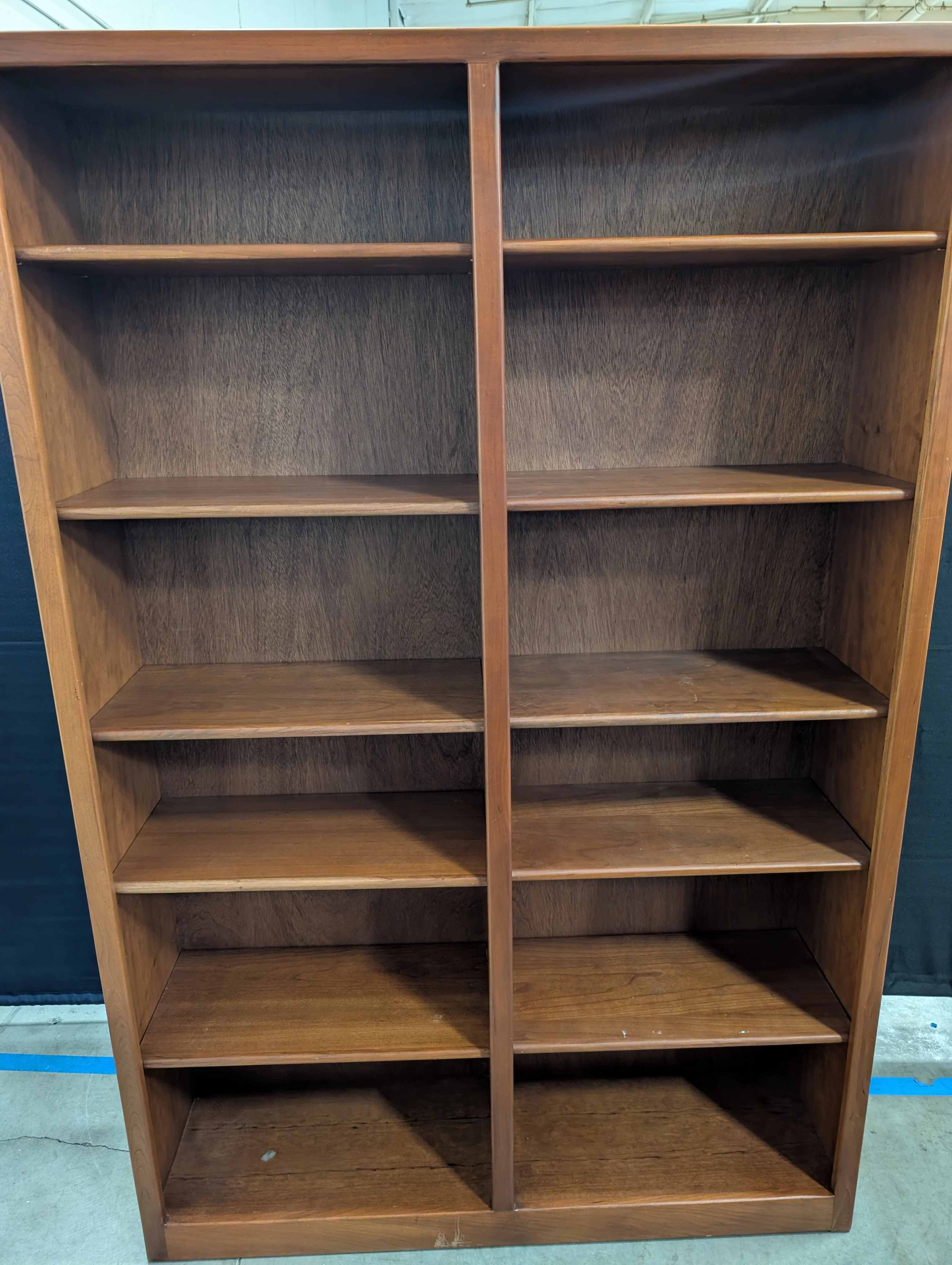 Rustic Hardwood Bookcase - Image 2