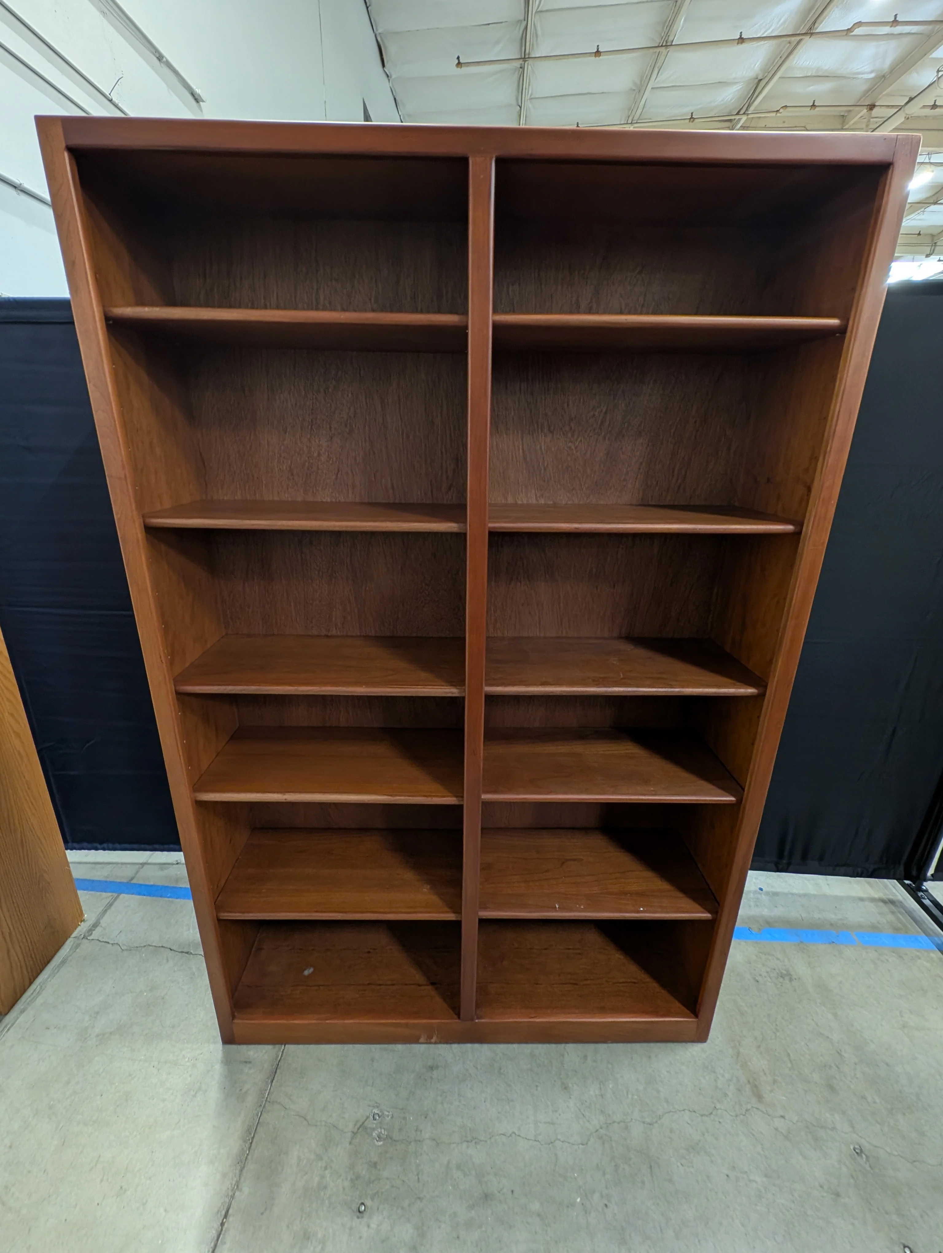 Rustic Hardwood Bookcase - Image 3