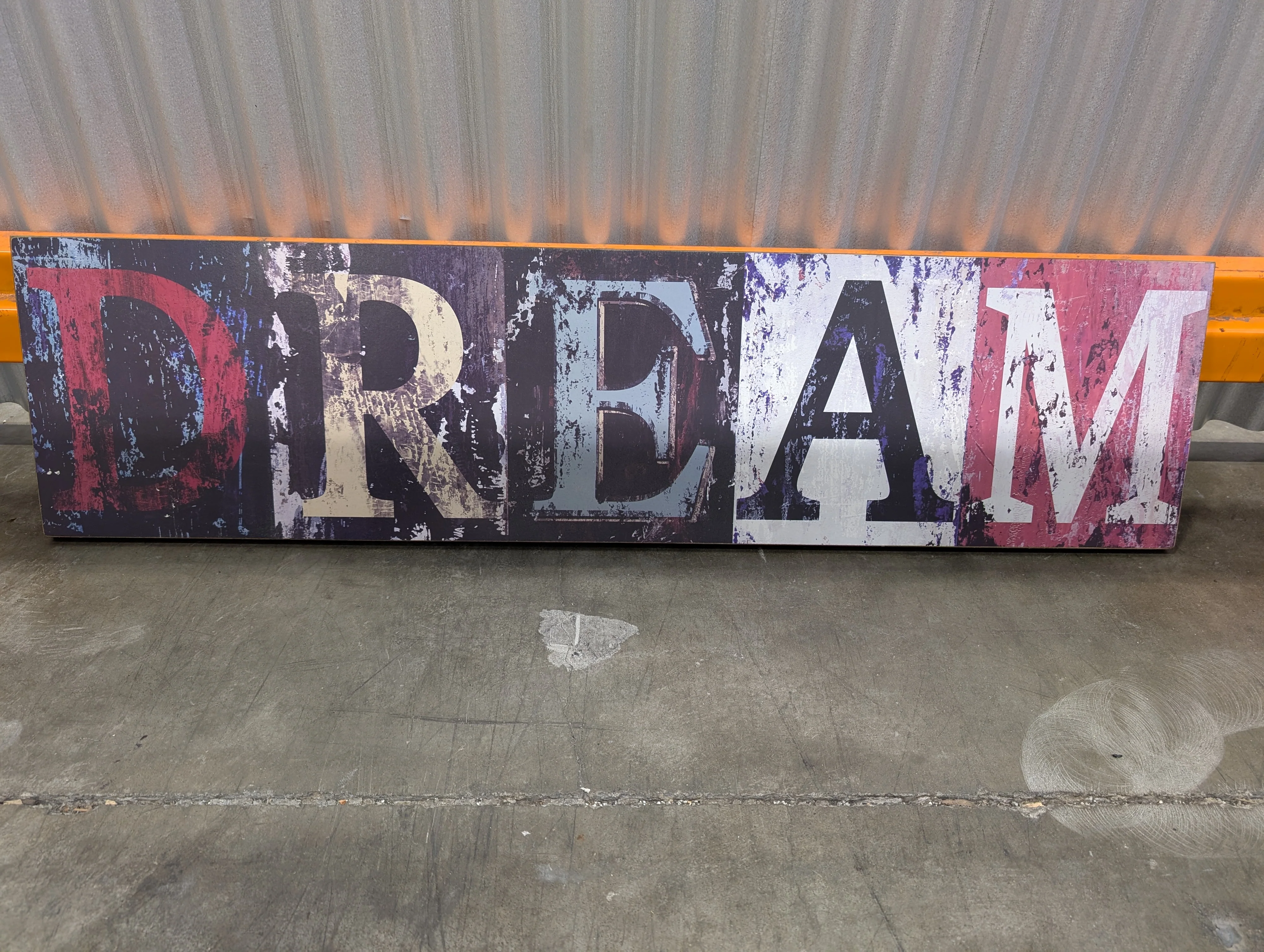 Vintage-Style Typography Wall Art - Image 2