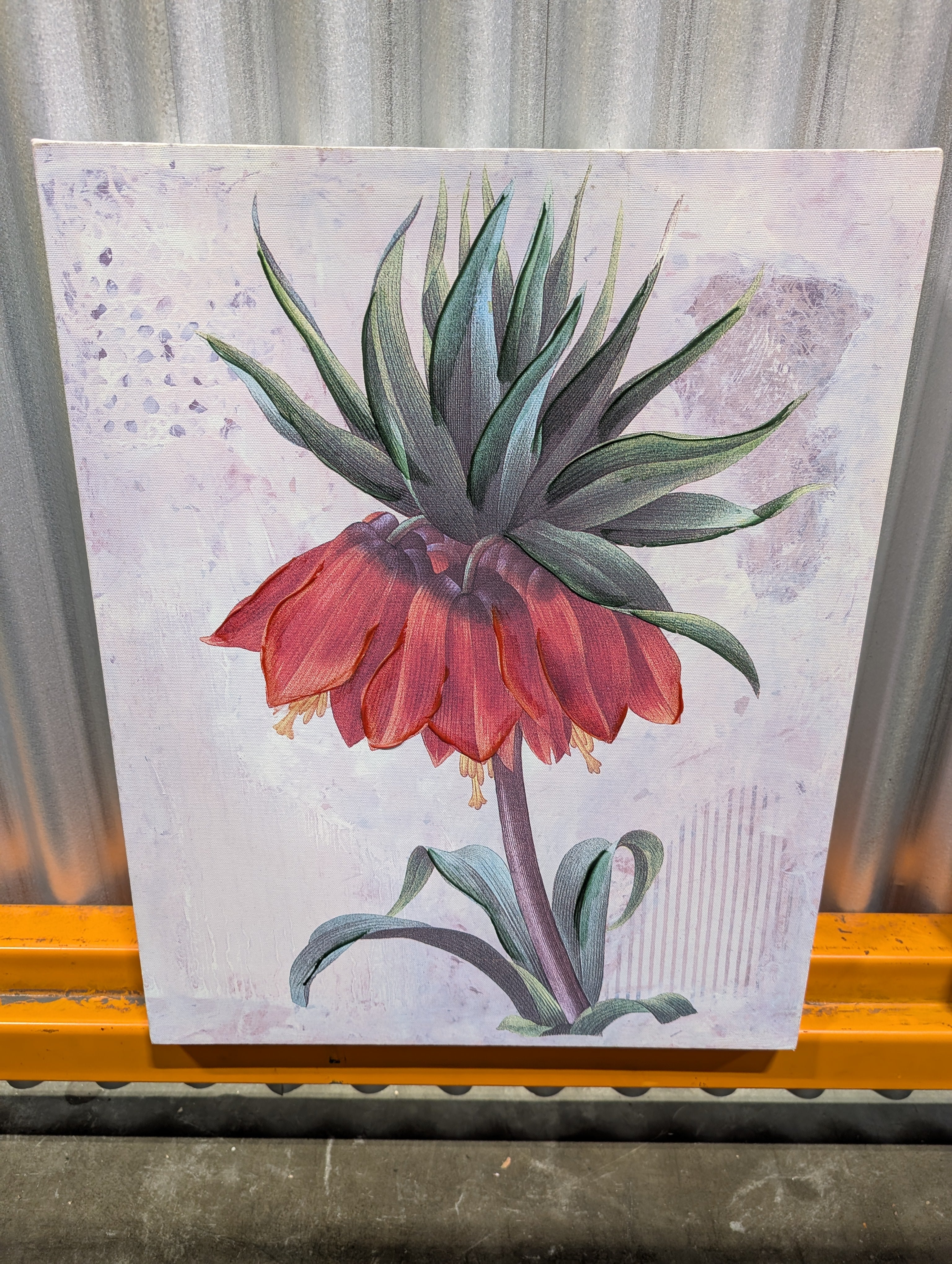 Vibrant Floral Canvas Wall Art