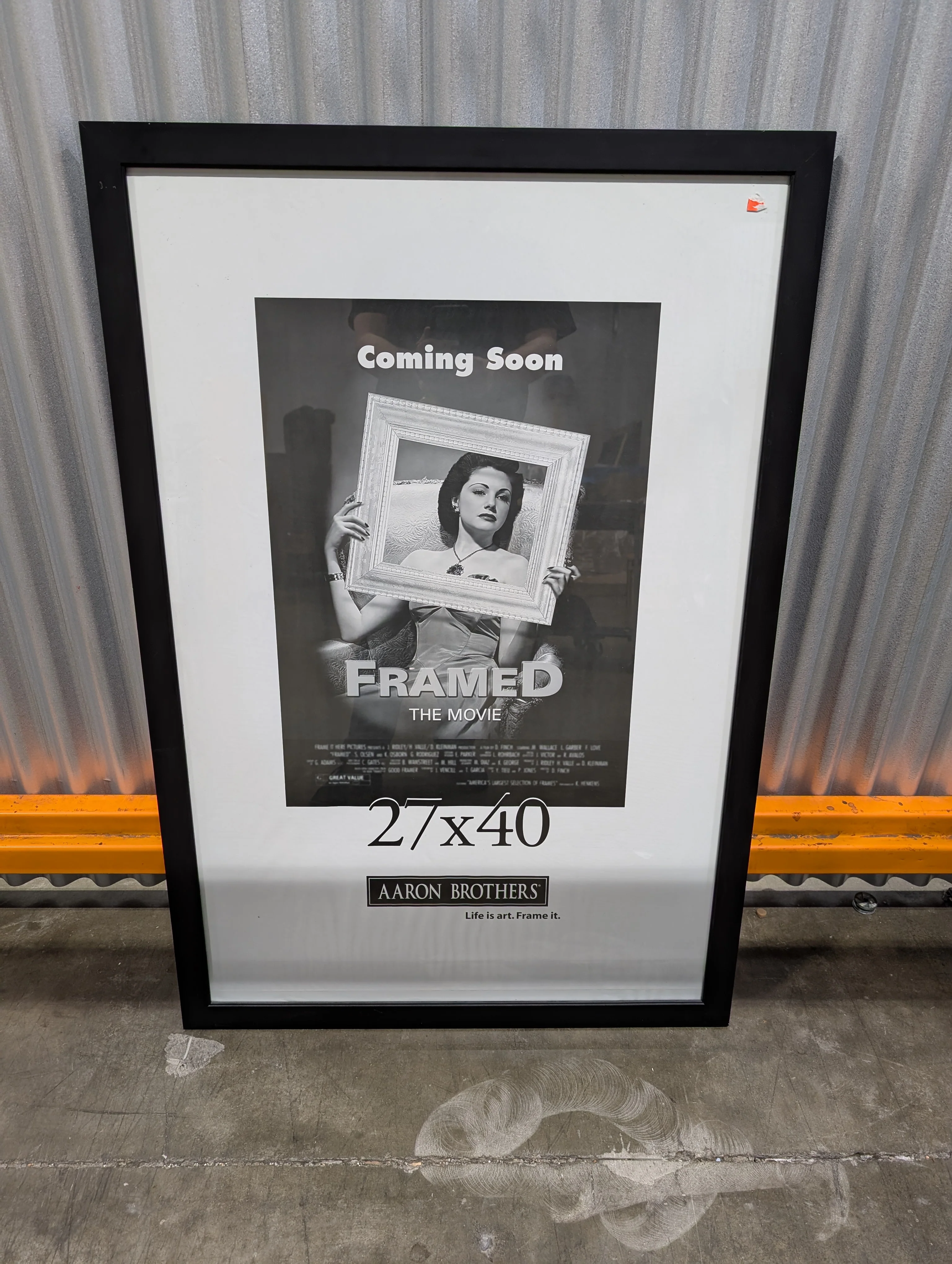 Aaron Brothers Poster Frame