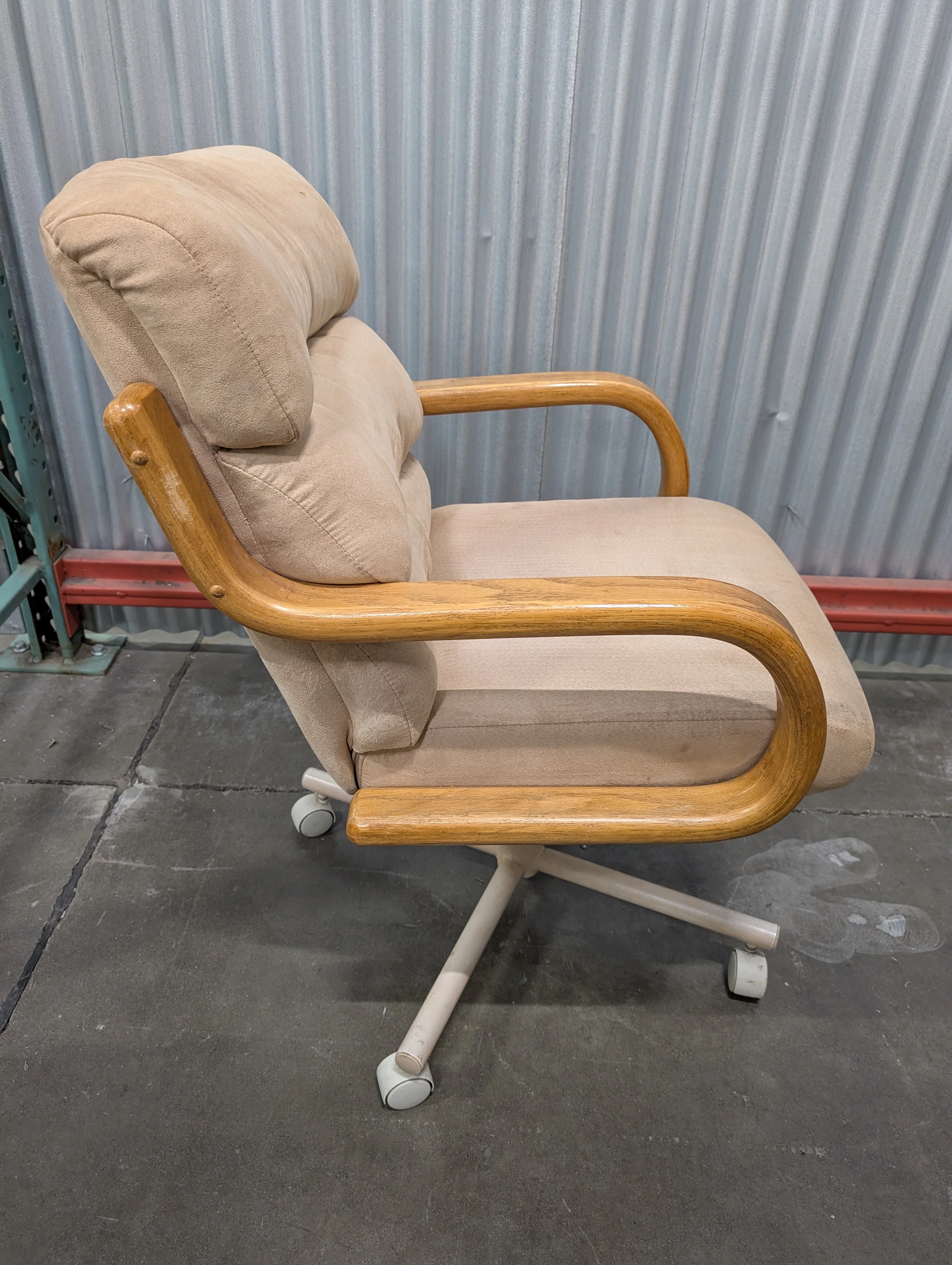 Swivel Tilt Castor Armchair - Image 3