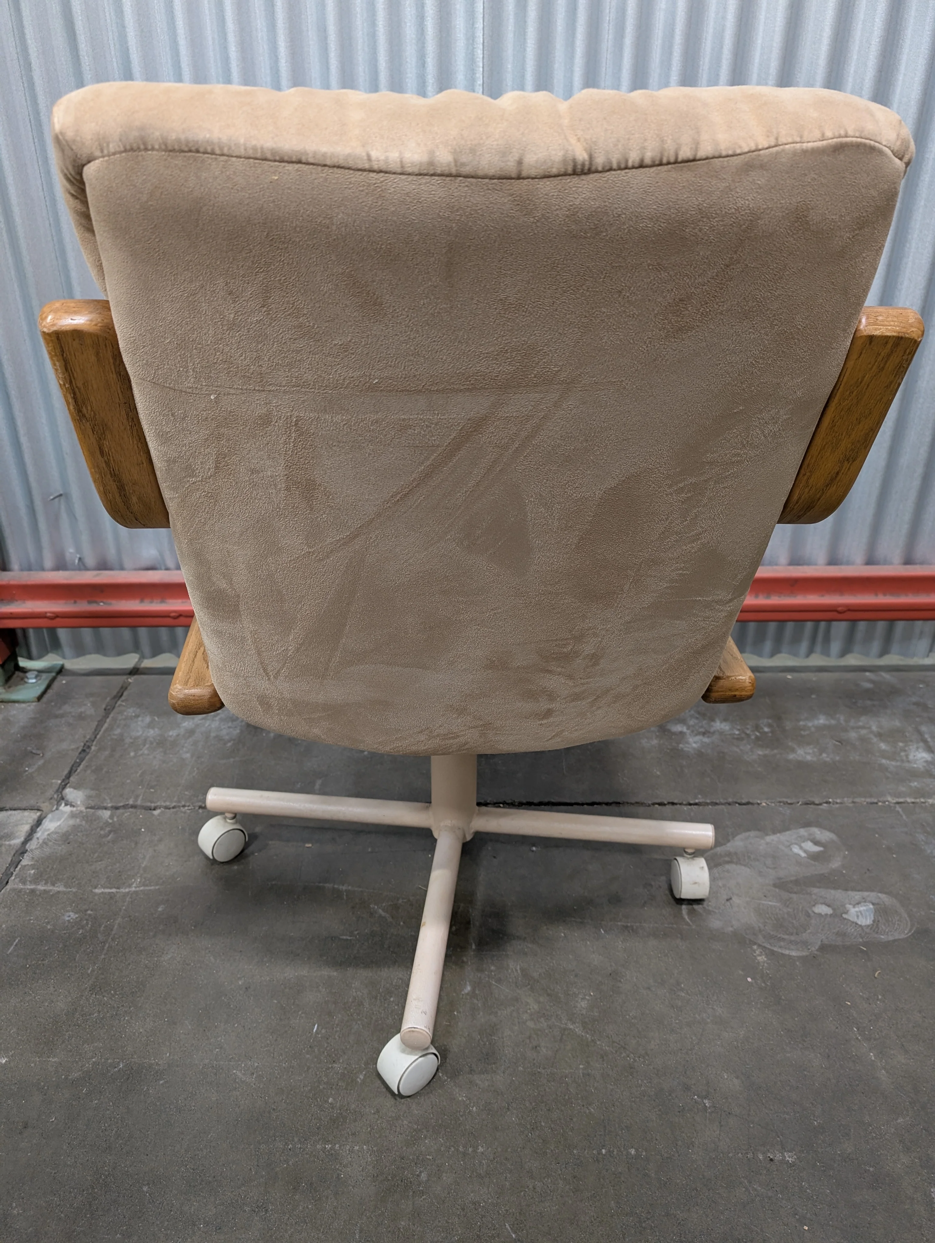 Swivel Tilt Castor Armchair - Image 4