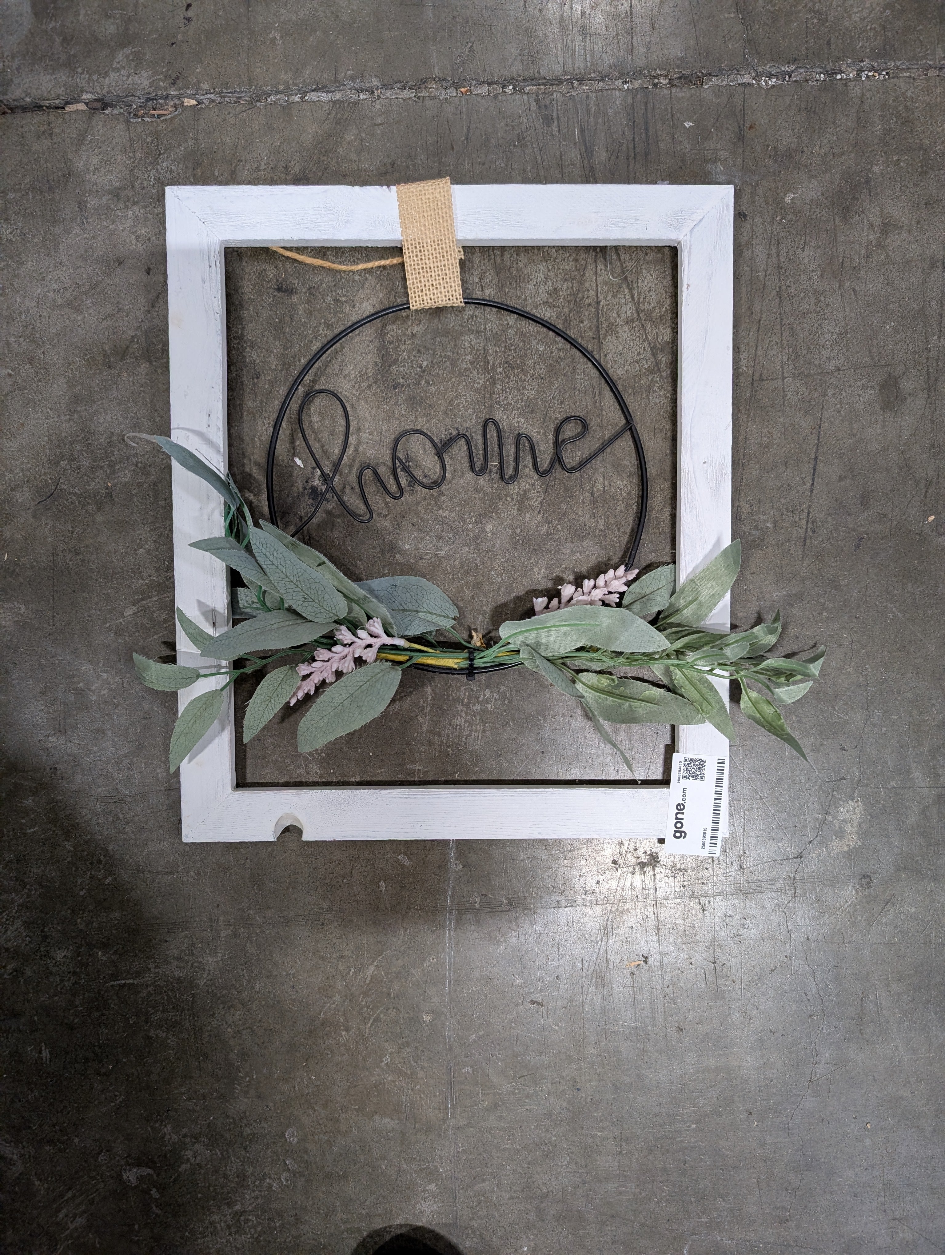 White Home Frame