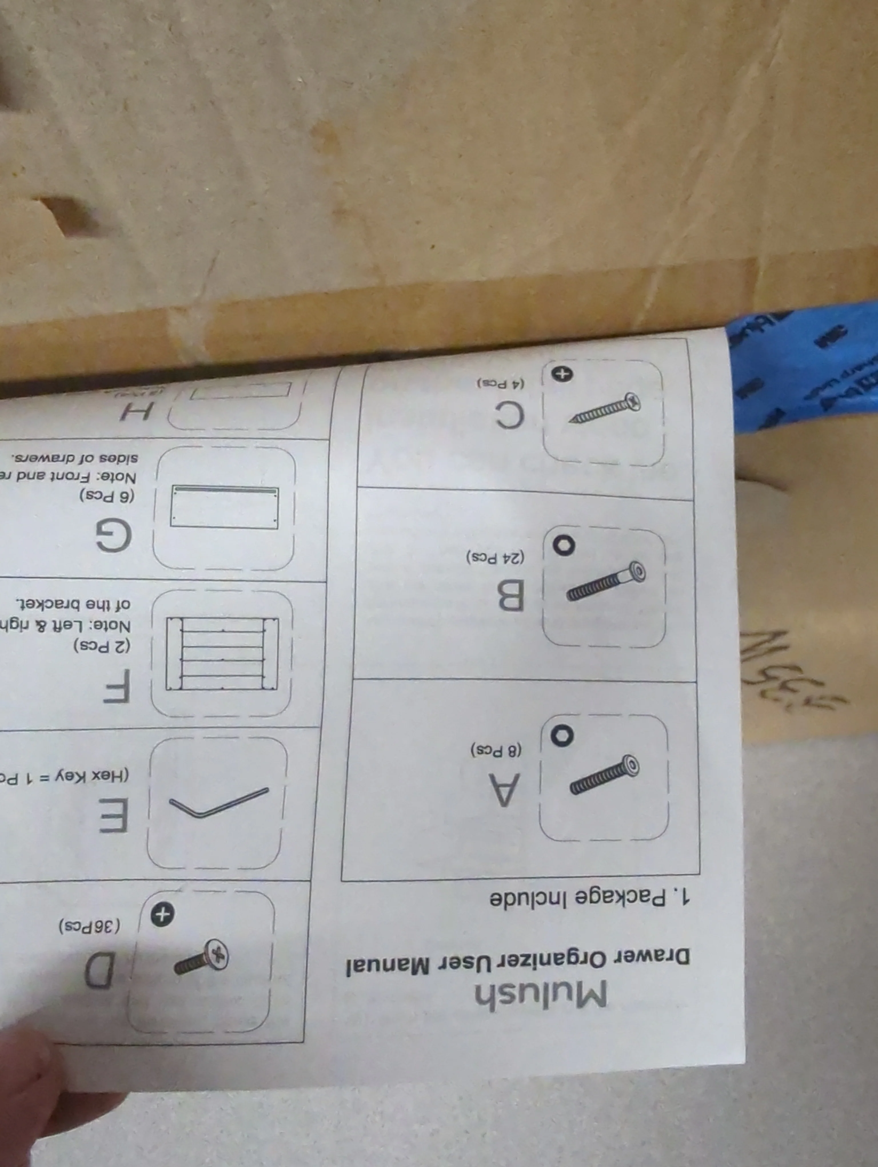 Mulush drawer organizer - new in box - Image 4