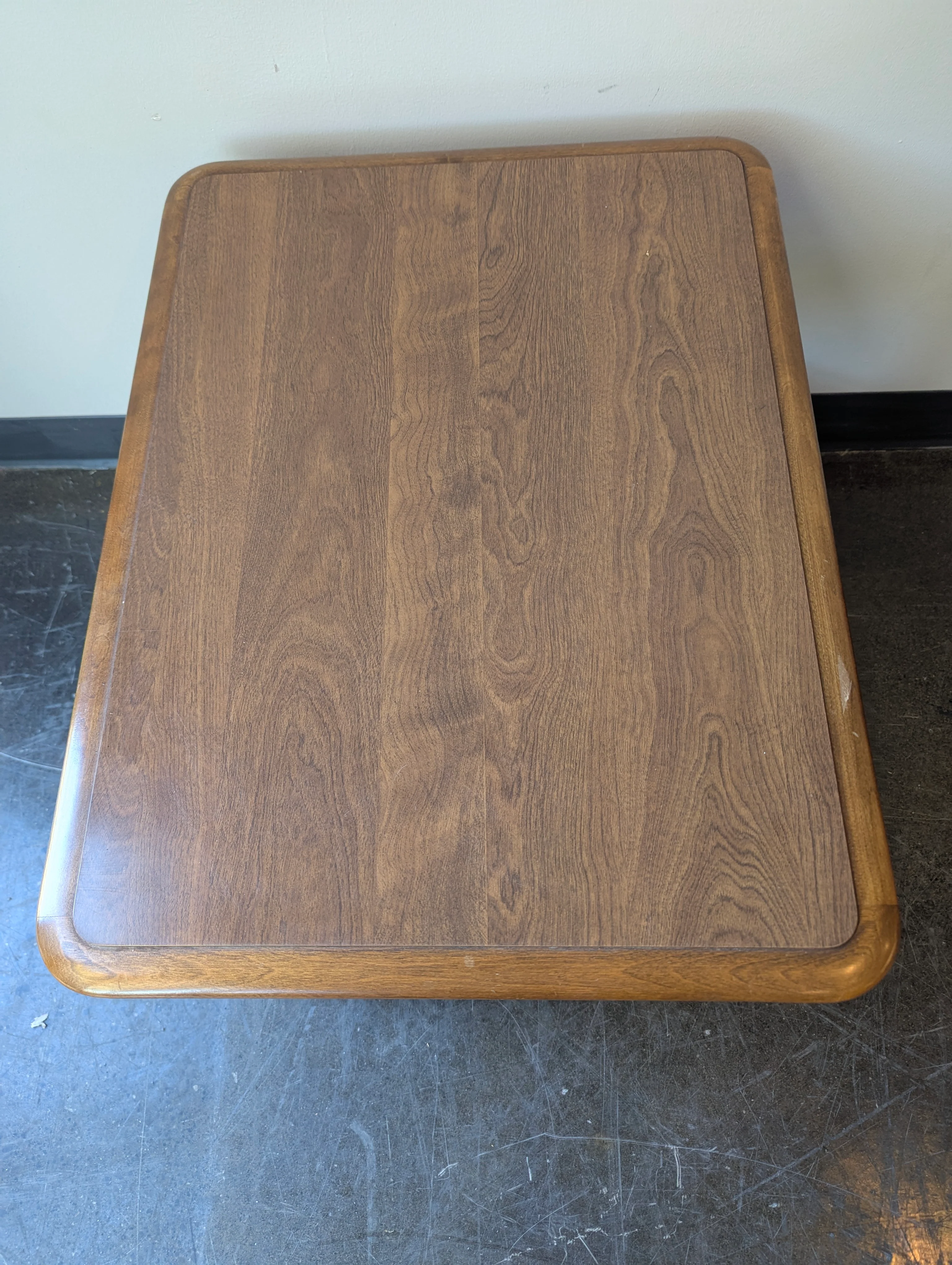 Ethan Allen Brown Nightstand with One Drawer - Image 5