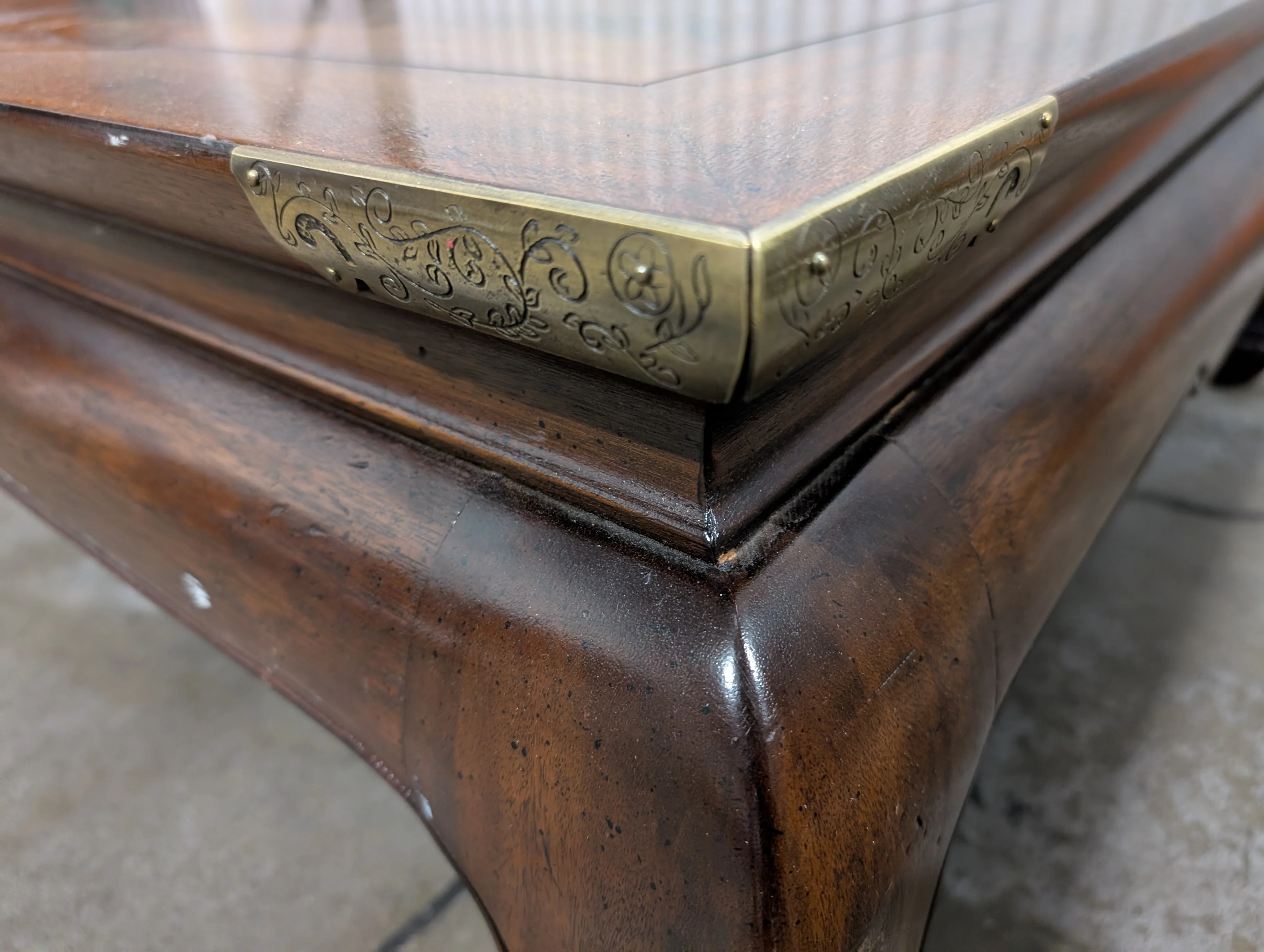 Richly-Finished Hardwood Coffee Table - Image 5