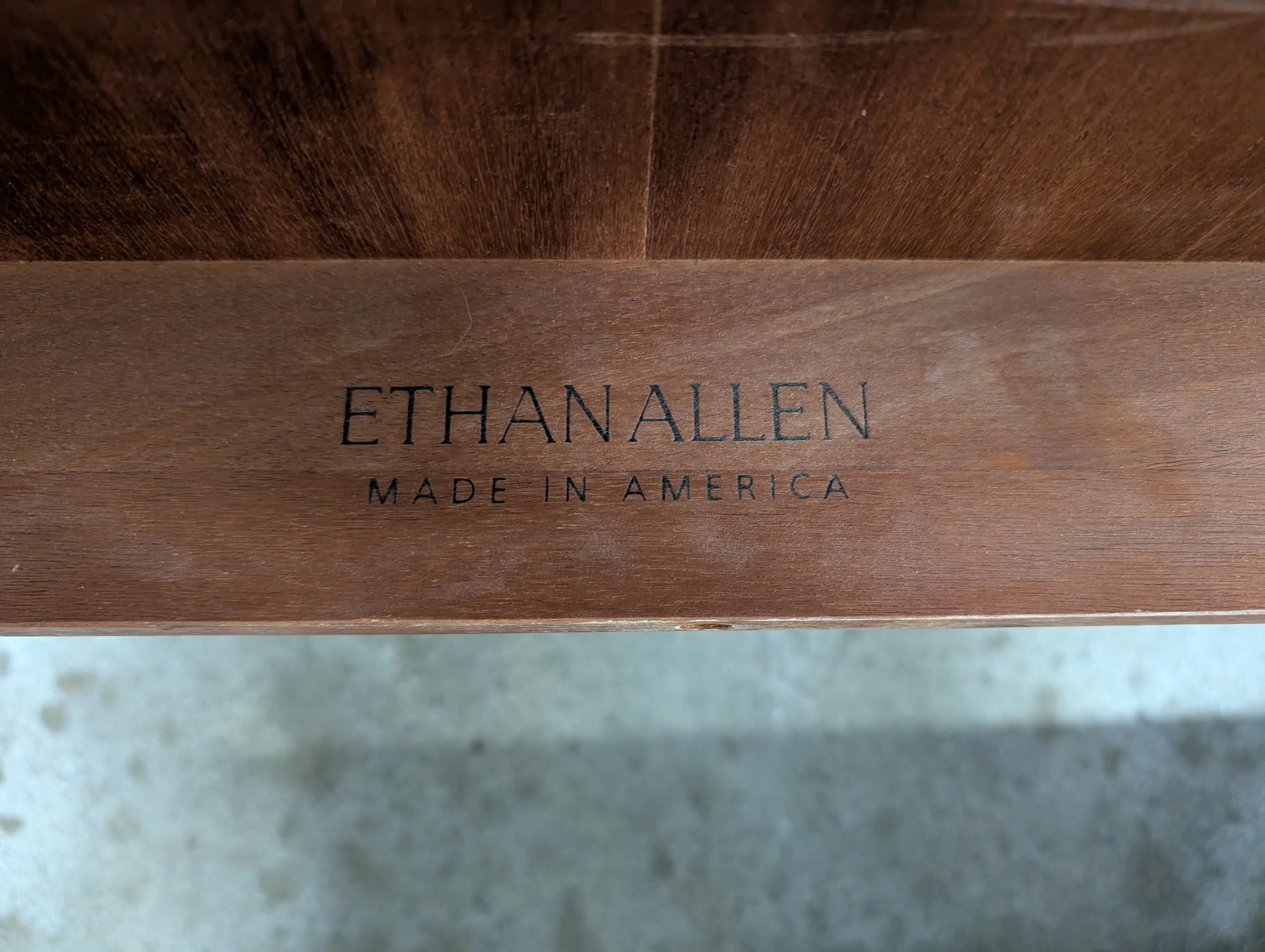 Ethan Allen Mahogany Dining Set - Image 5