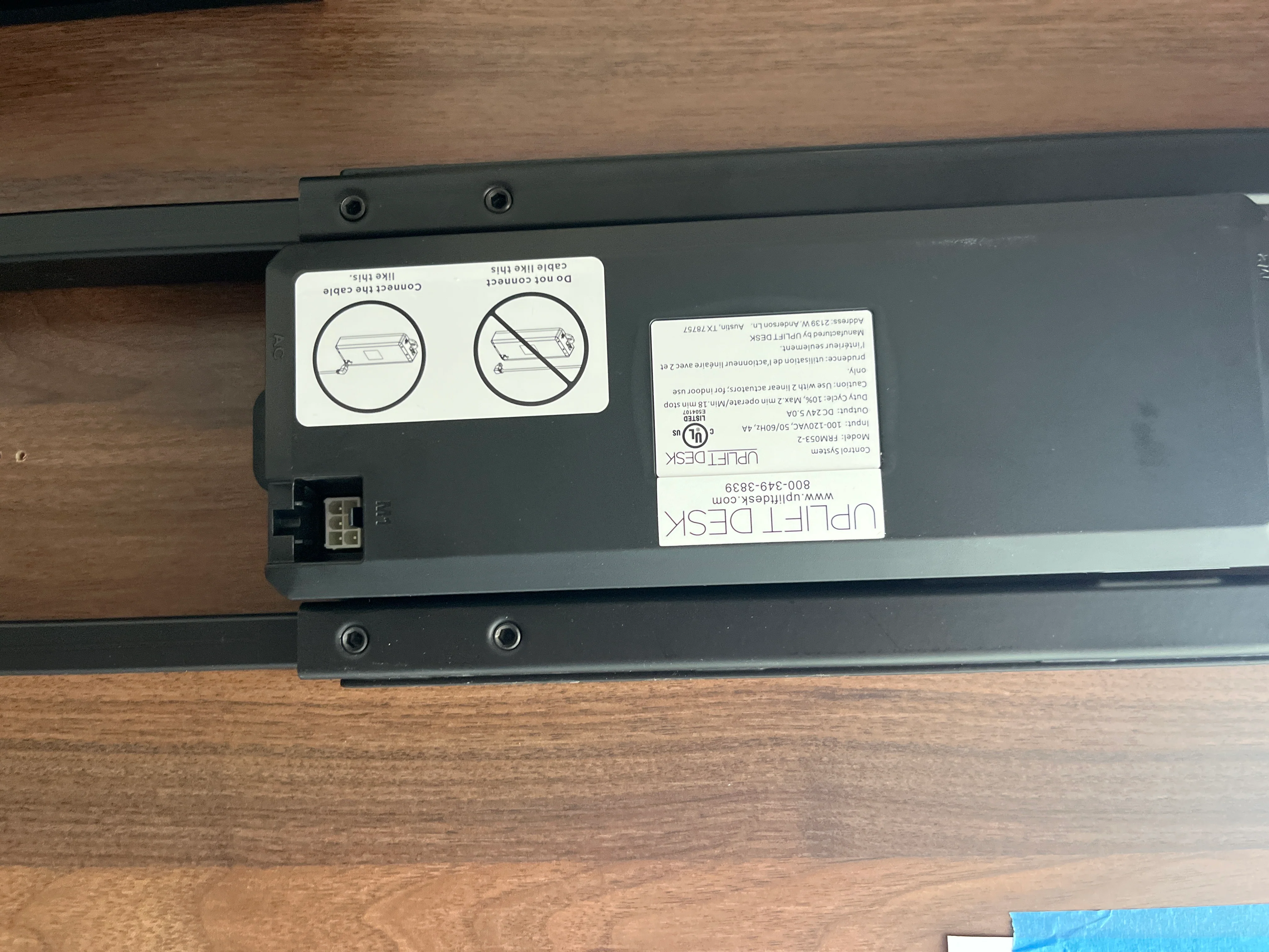 Uplift Standing desk  - Missing Cords and Up/Down Feature (See Pictures) - Image 3
