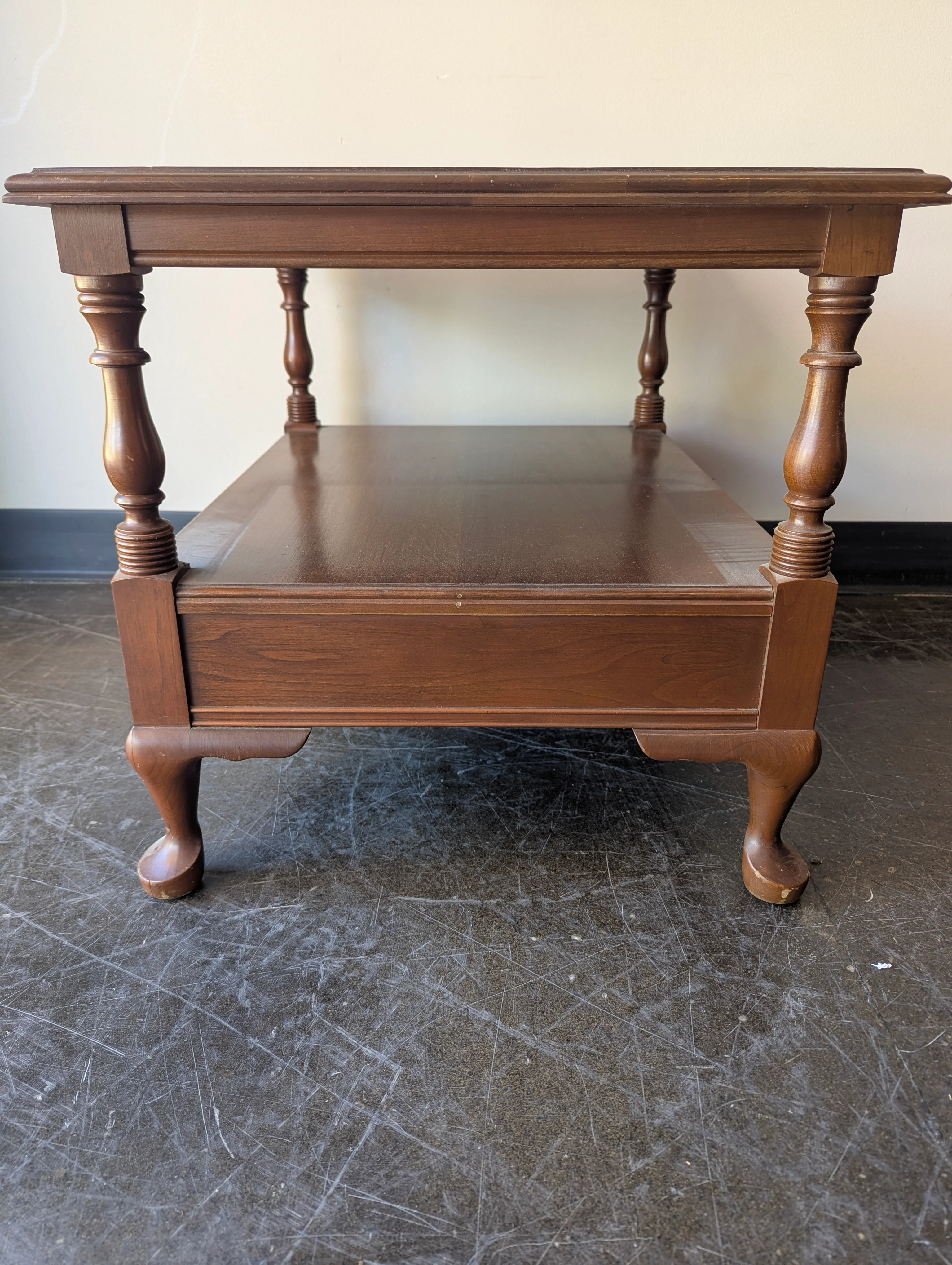 Pennsylvania House Traditional Wood Side Table with Drawer - Image 5
