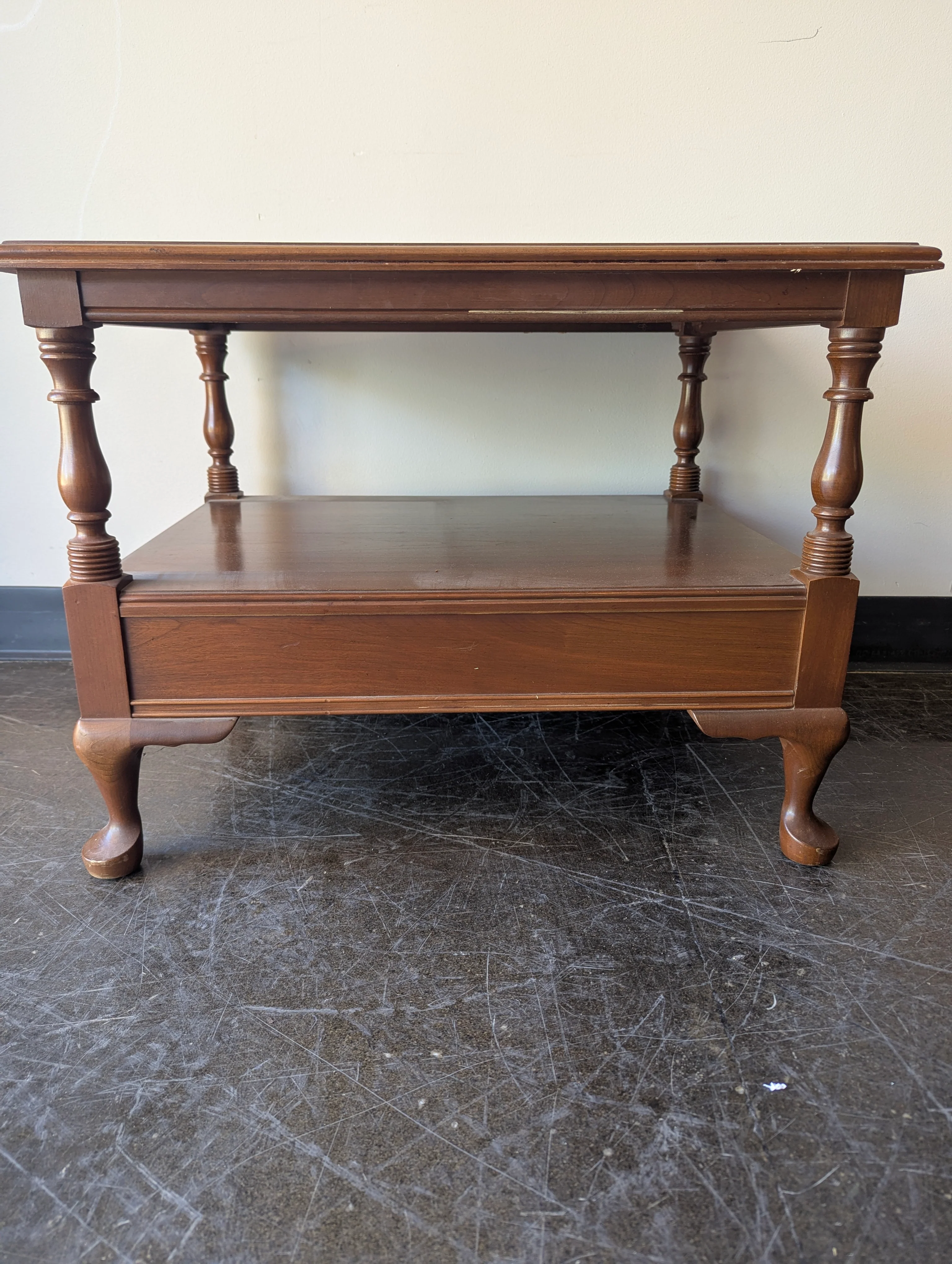 Pennsylvania House Traditional Wood Side Table with Drawer - Image 6