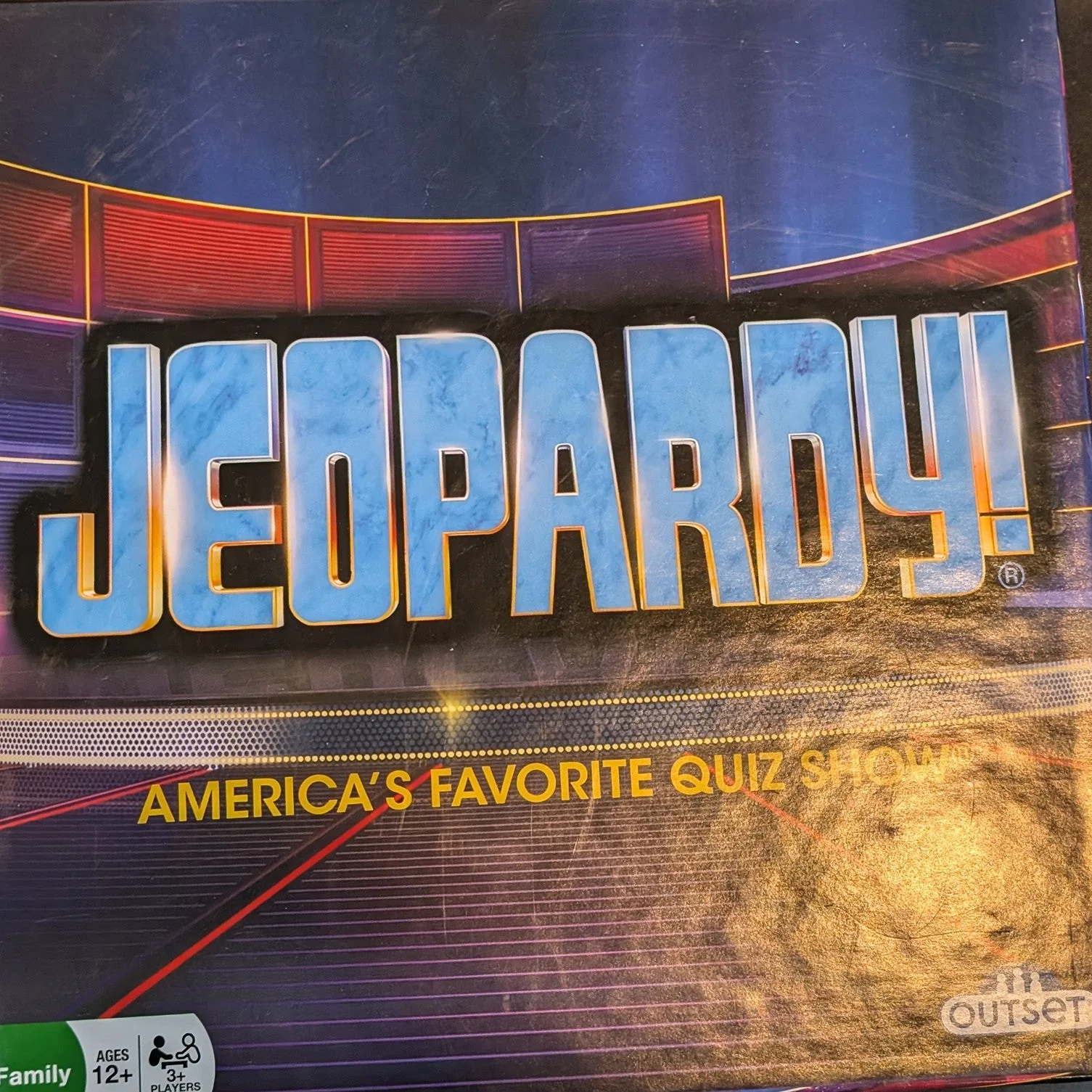 Jeopardy! America's Favorite Quiz Show Board Game by Outset