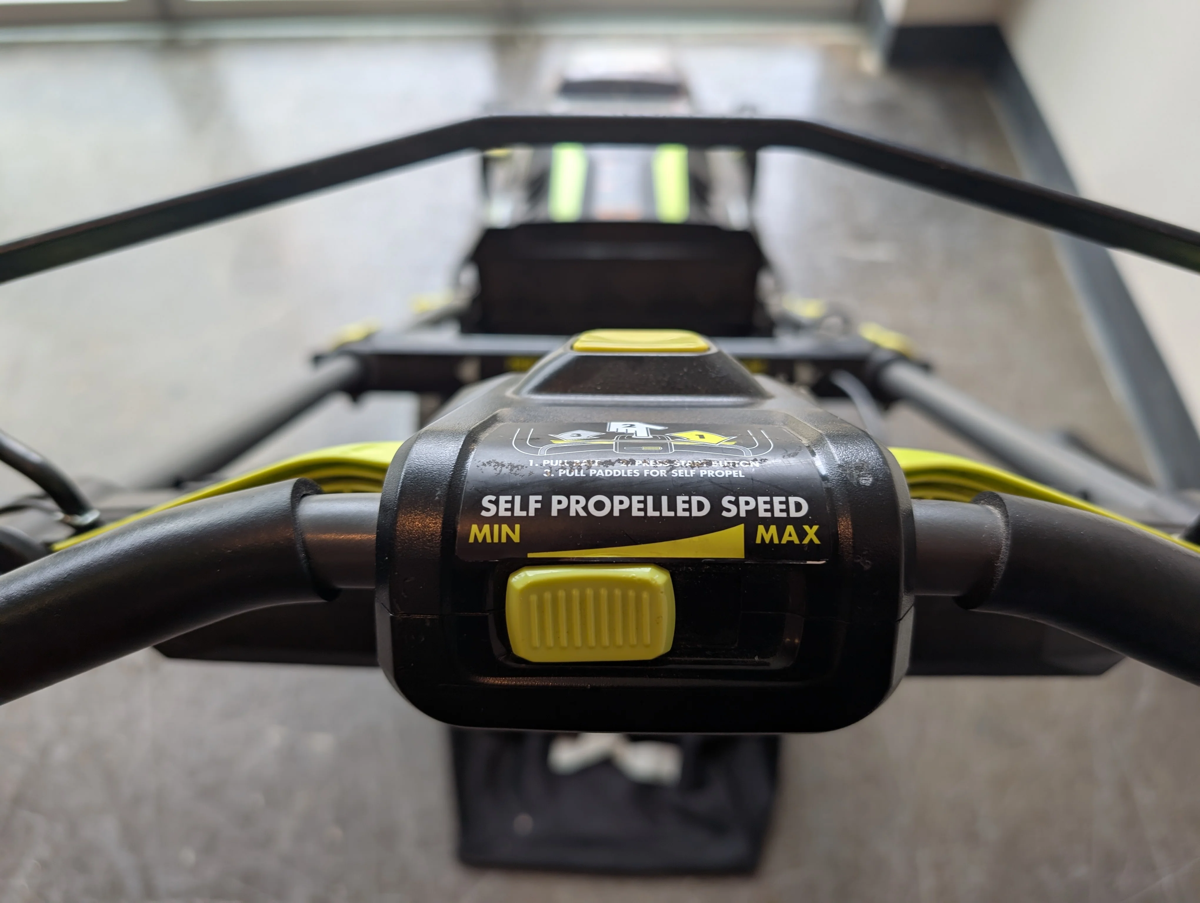 Ryobi Self-Propelled 20-inch Cordless Brushless Lawn Mower - No battery - Image 5