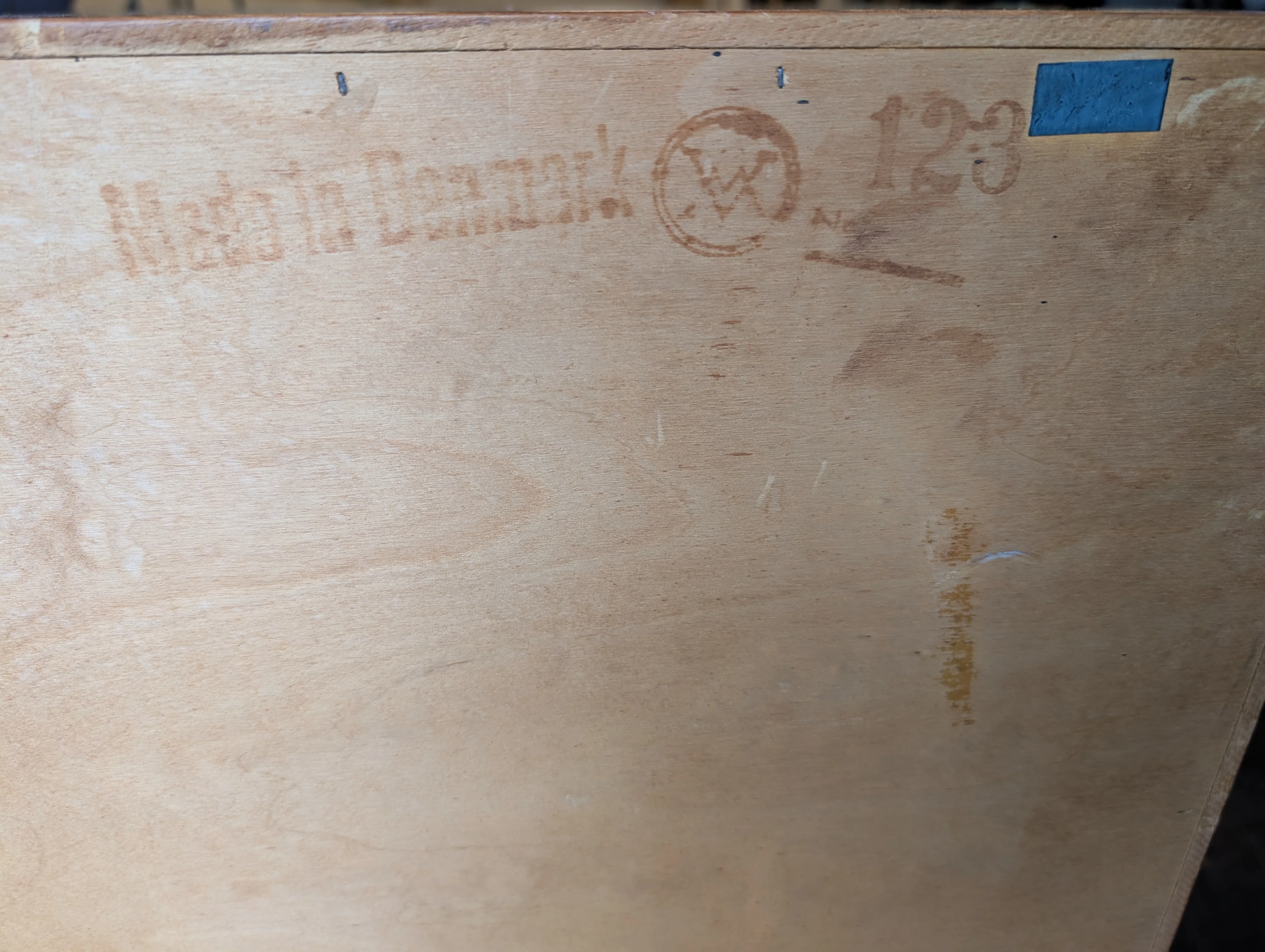 Danish Control Contemporary Wood 10 Drawer Chest - Image 6