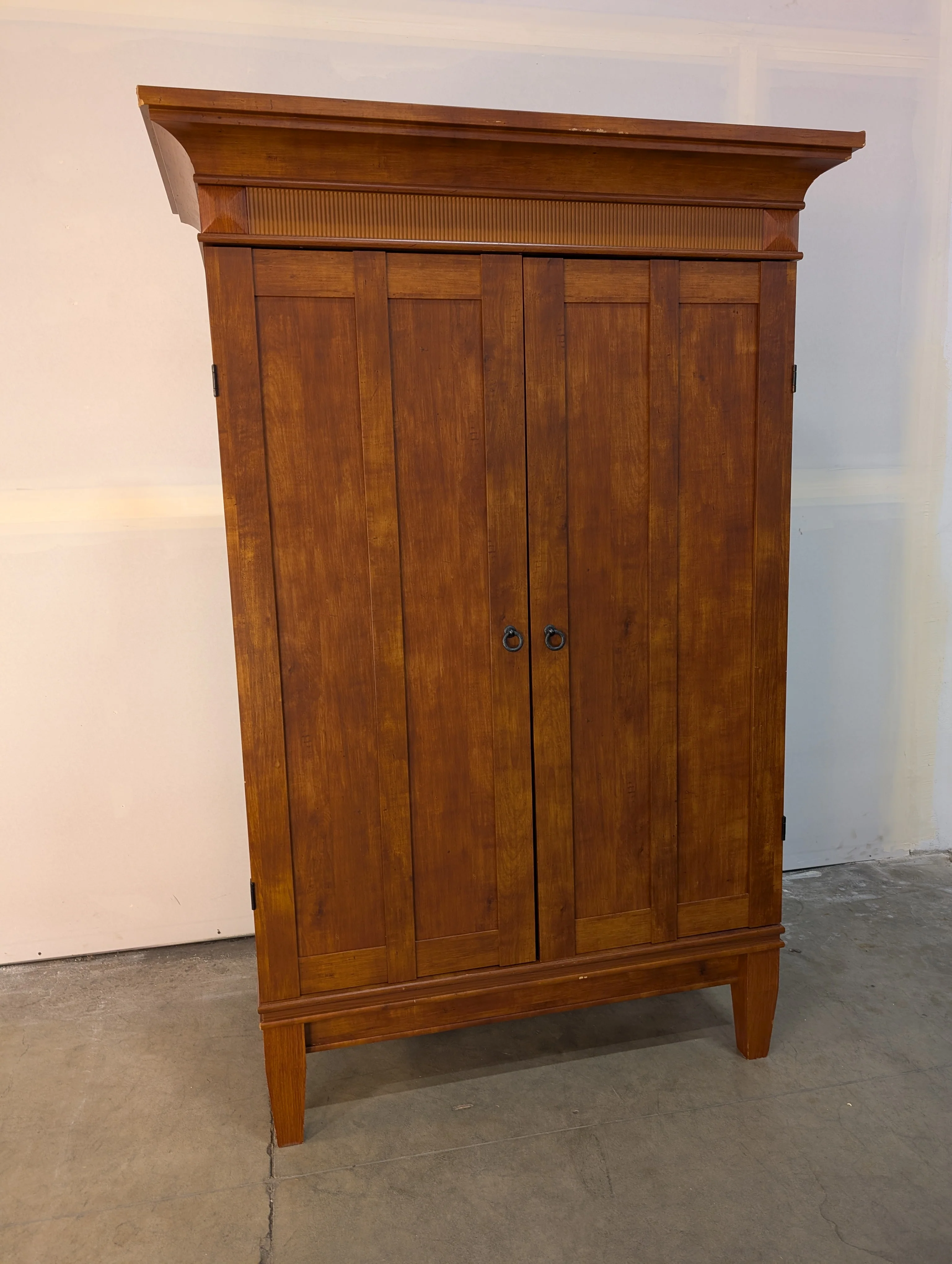 Classic Wood Wardrobe Armoire Storage Cabinet - Image 3