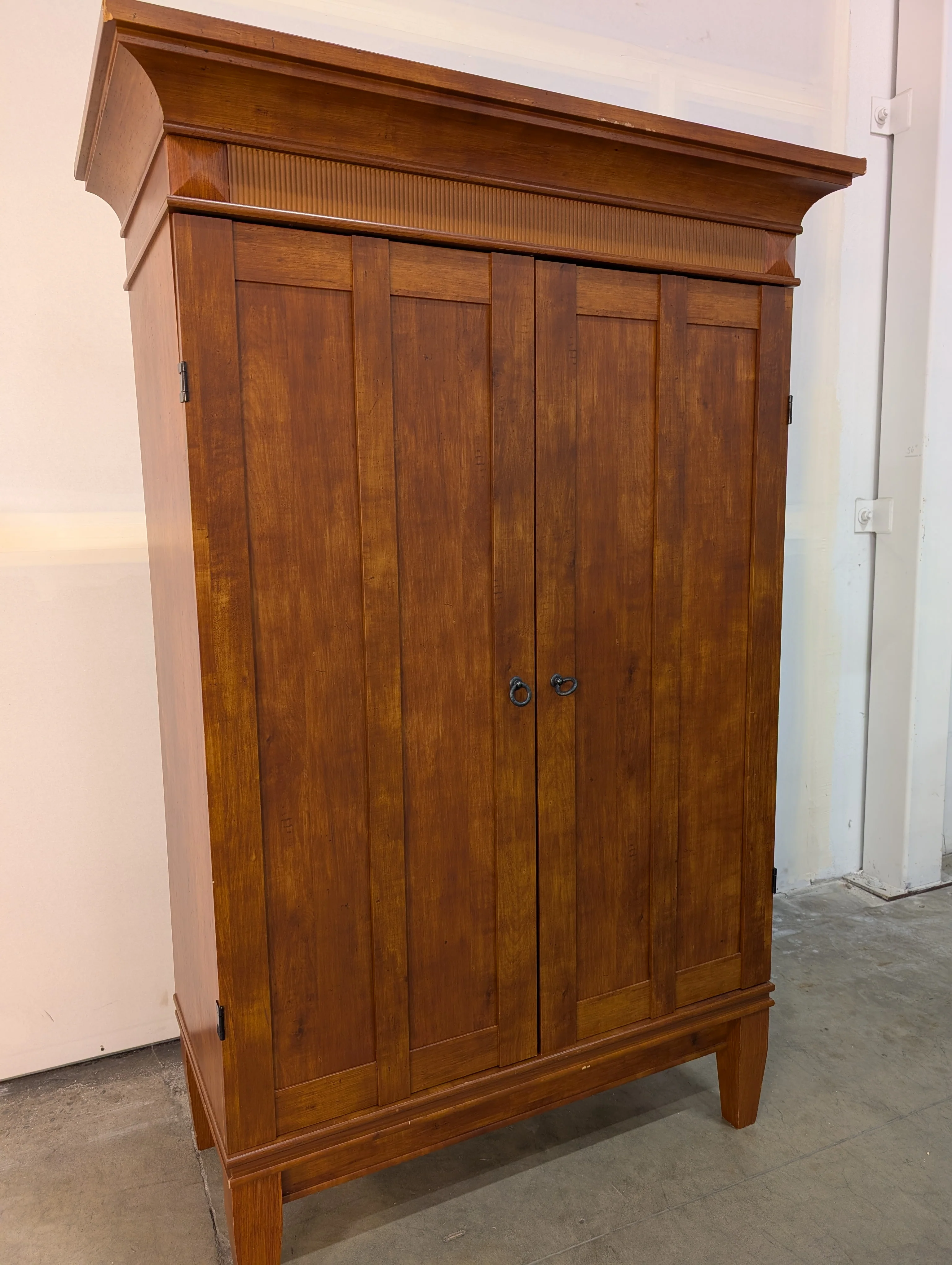 Classic Wood Wardrobe Armoire Storage Cabinet - Image 4
