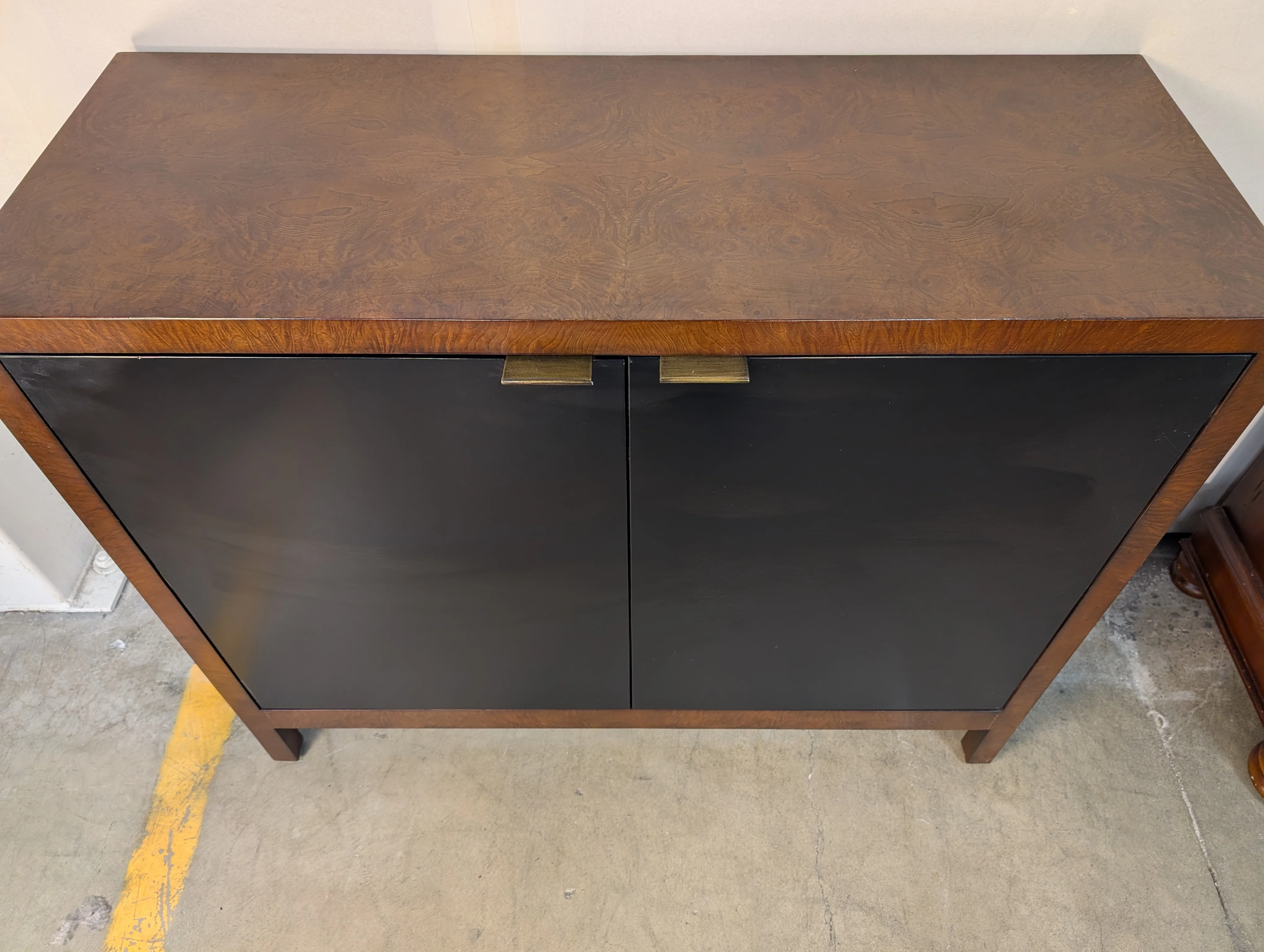Contemporary Ballard Designs Two-Door Wood Storage Cabinet - Image 2