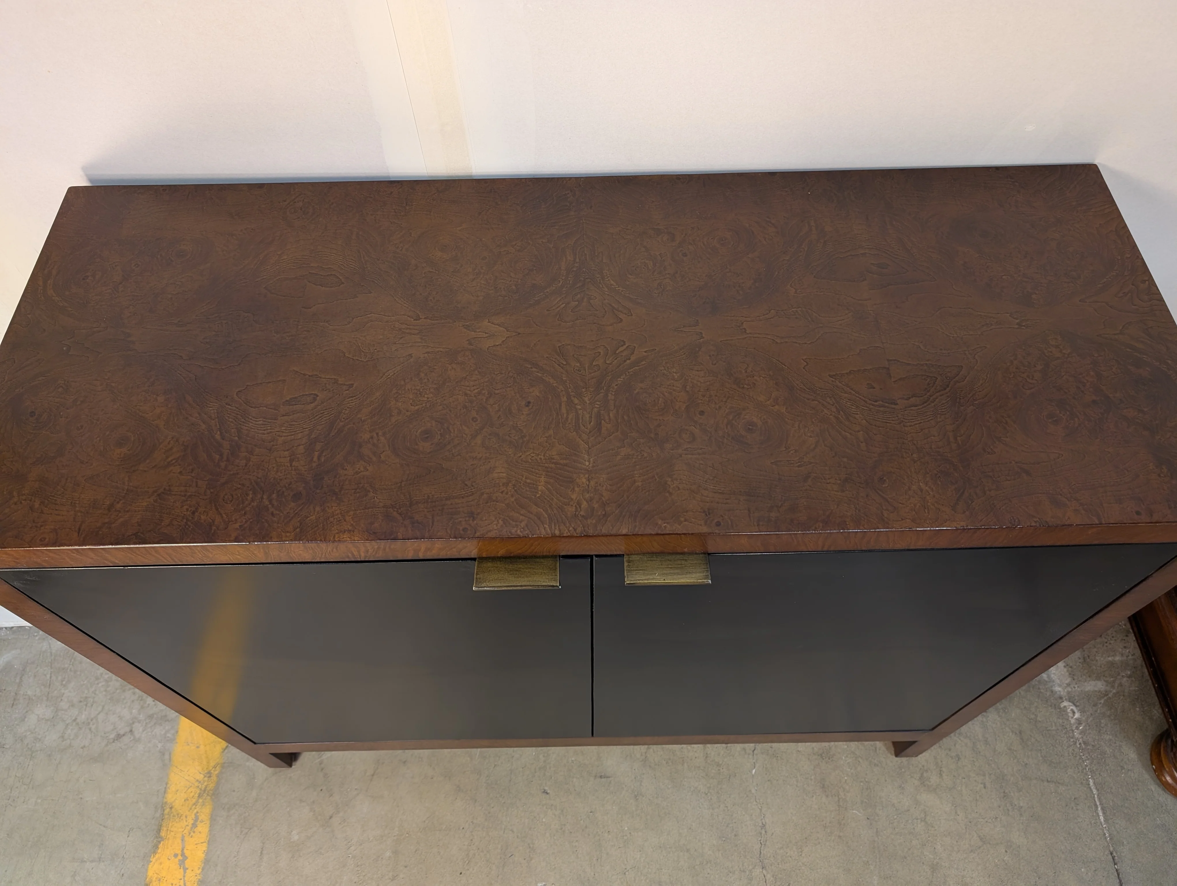 Contemporary Ballard Designs Two-Door Wood Storage Cabinet - Image 3