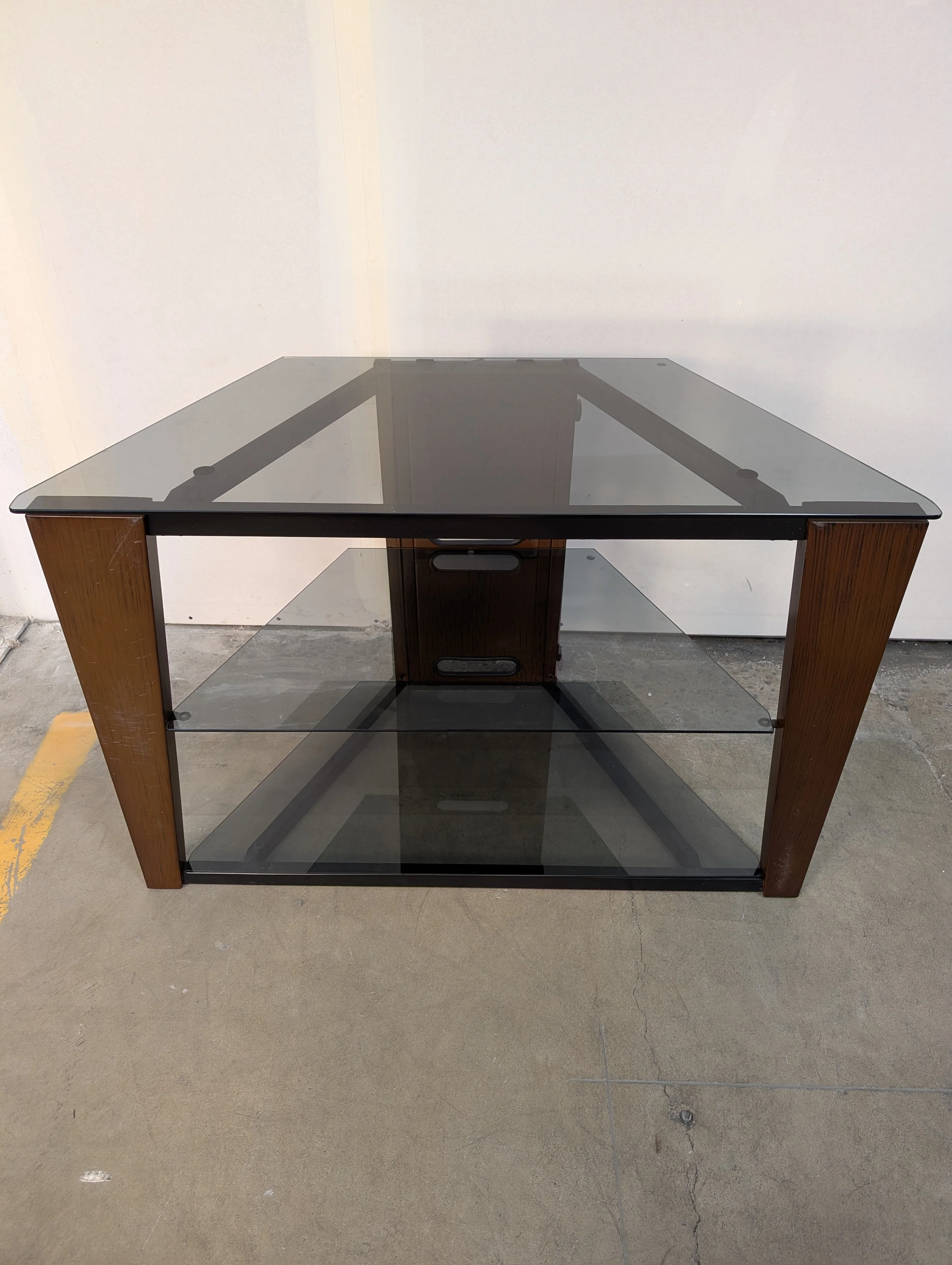 Black Flat-Panel Television Stand