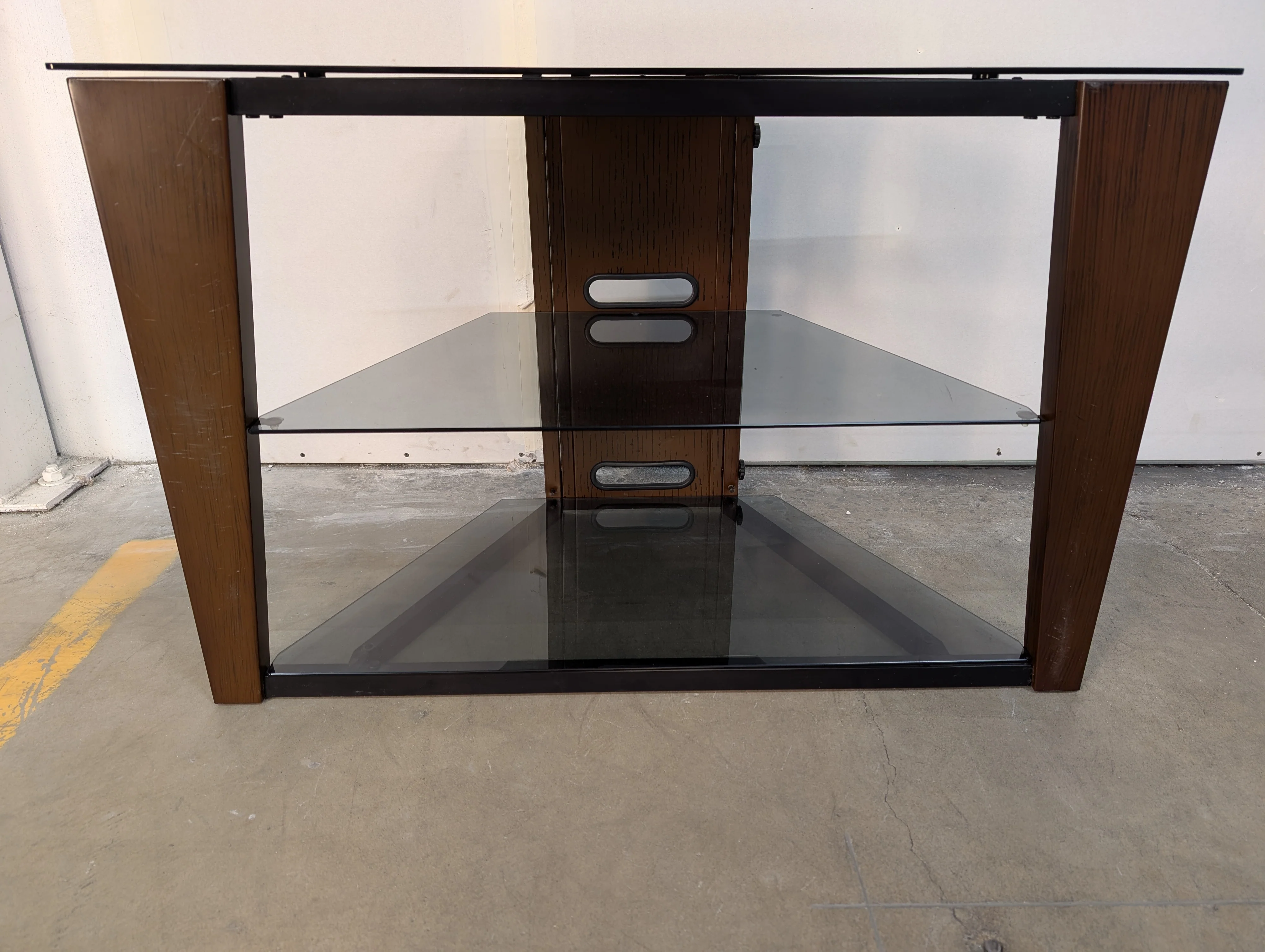 Black Flat-Panel Television Stand - Image 2