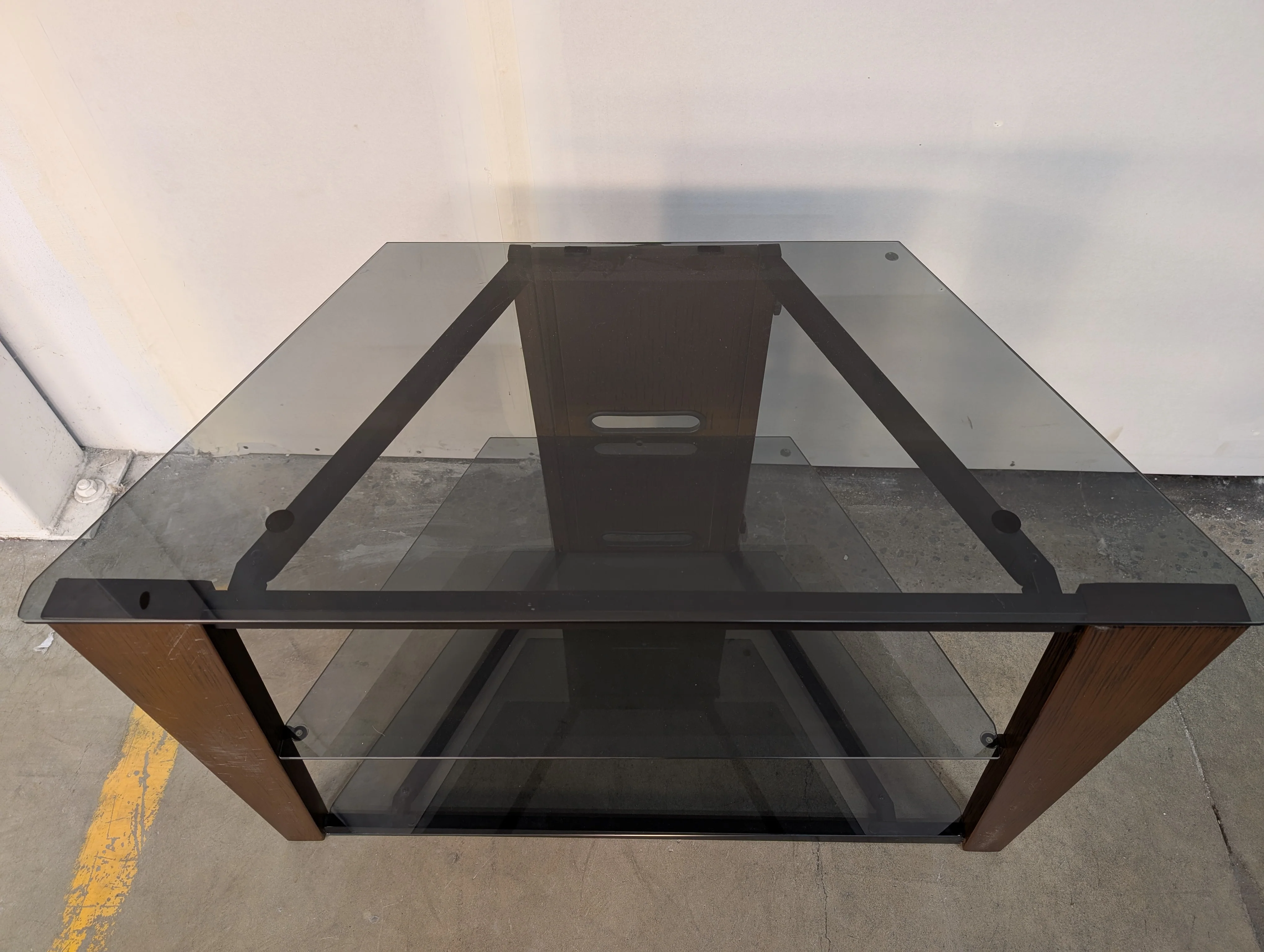 Black Flat-Panel Television Stand - Image 3