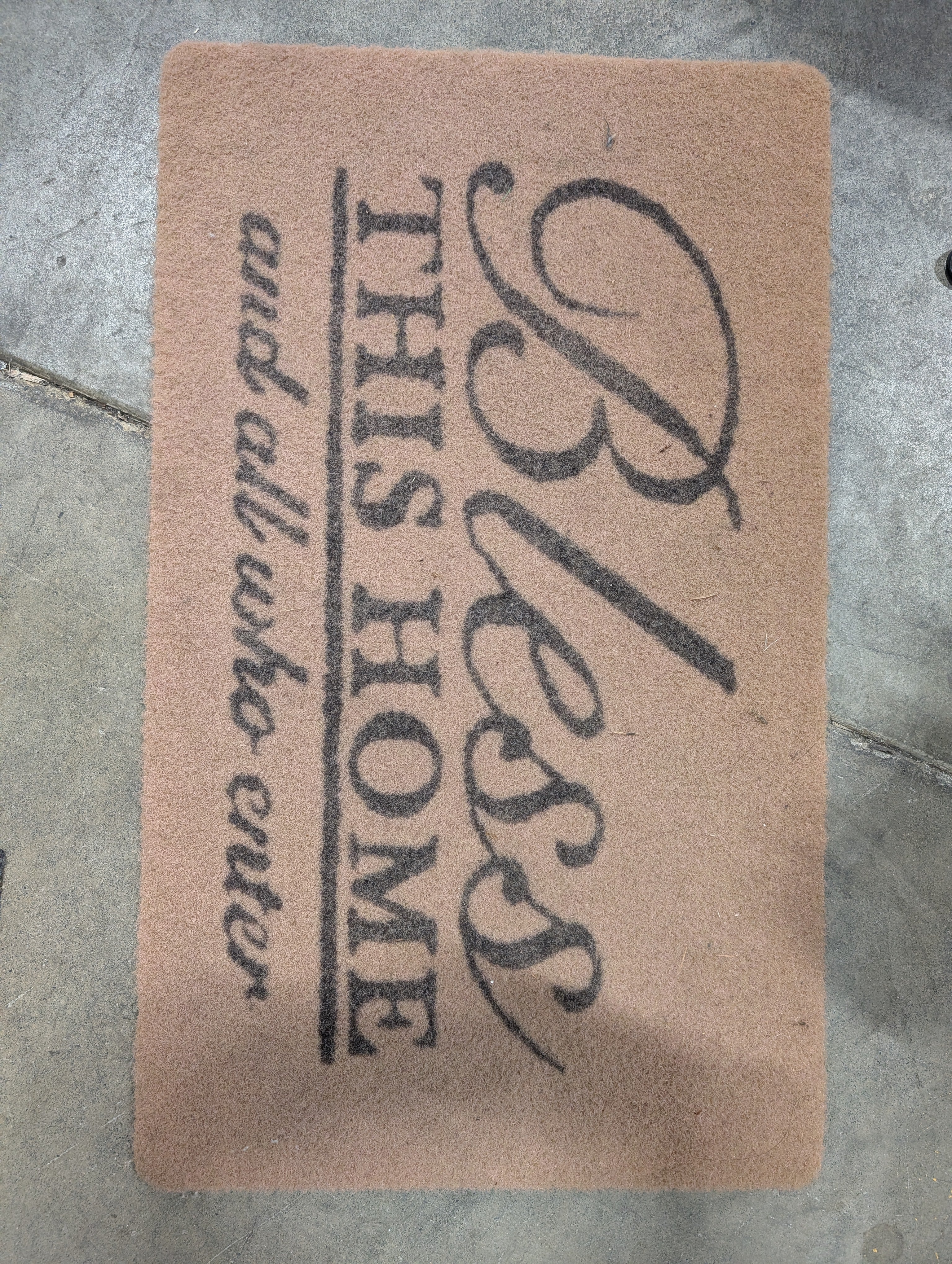 Welcome Mat - Bless This Home Design - Image 2
