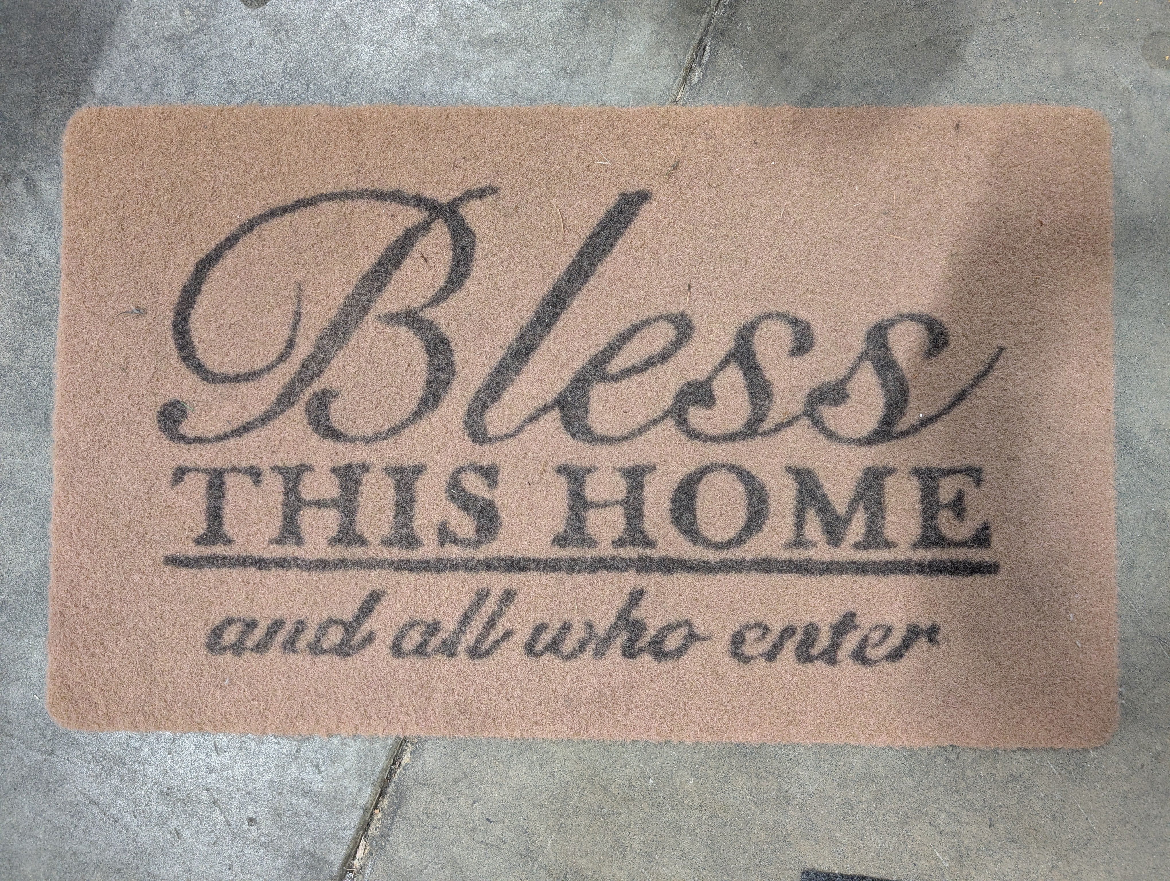 Welcome Mat - Bless This Home Design - Image 3