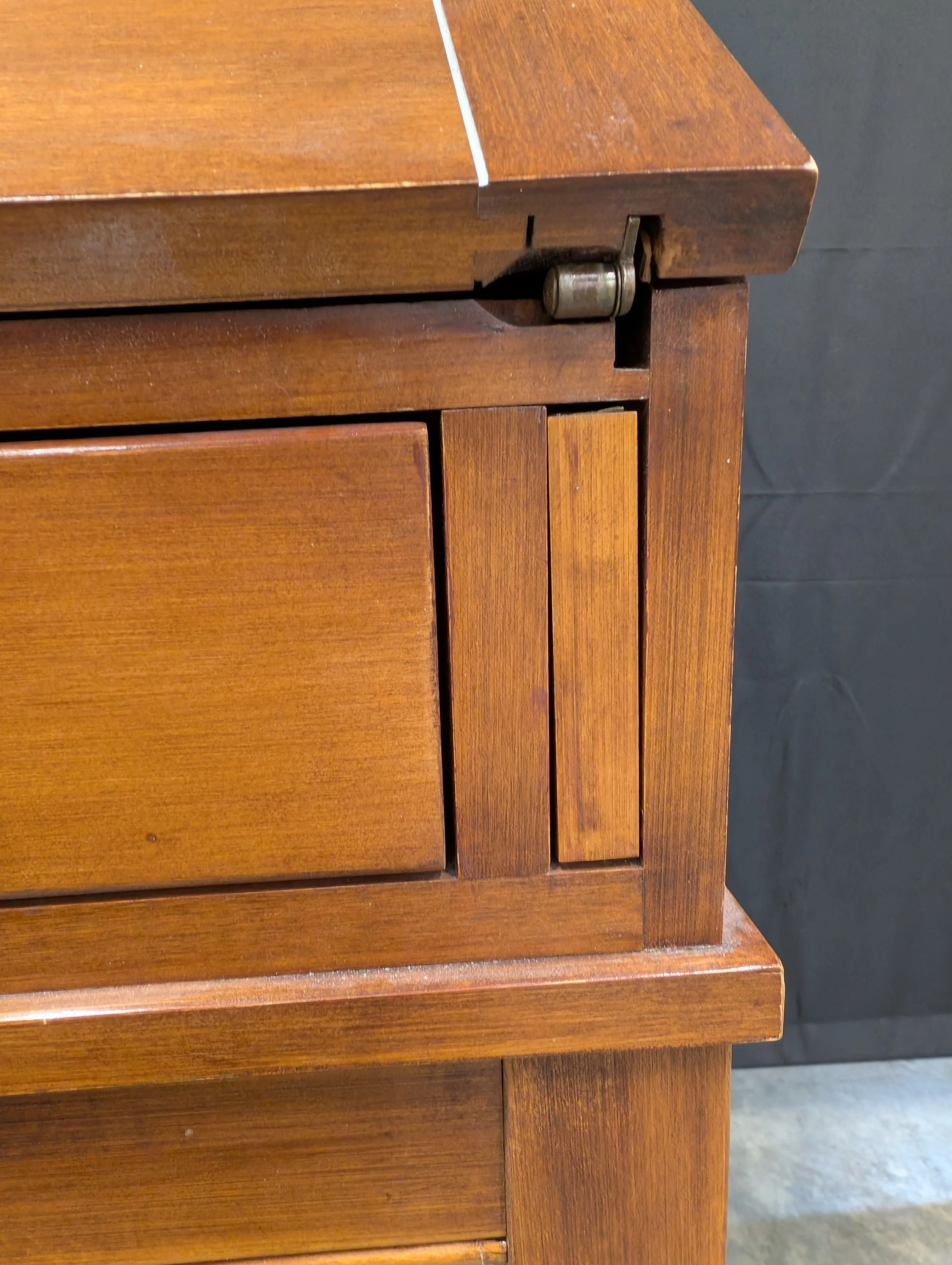Ethan Allen Wooden Drop-Front Secretary Desk - Image 13