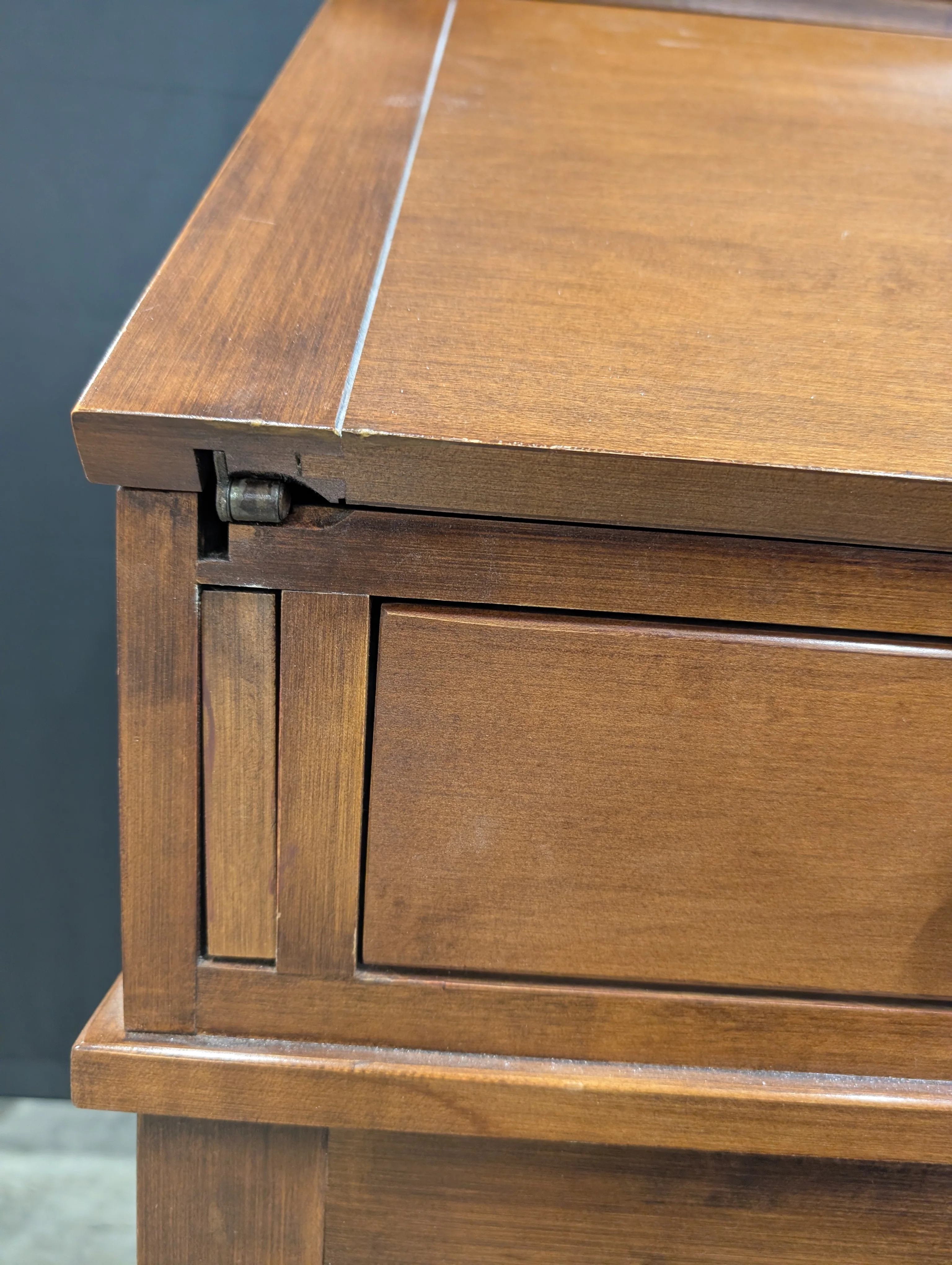 Ethan Allen Wooden Drop-Front Secretary Desk - Image 14