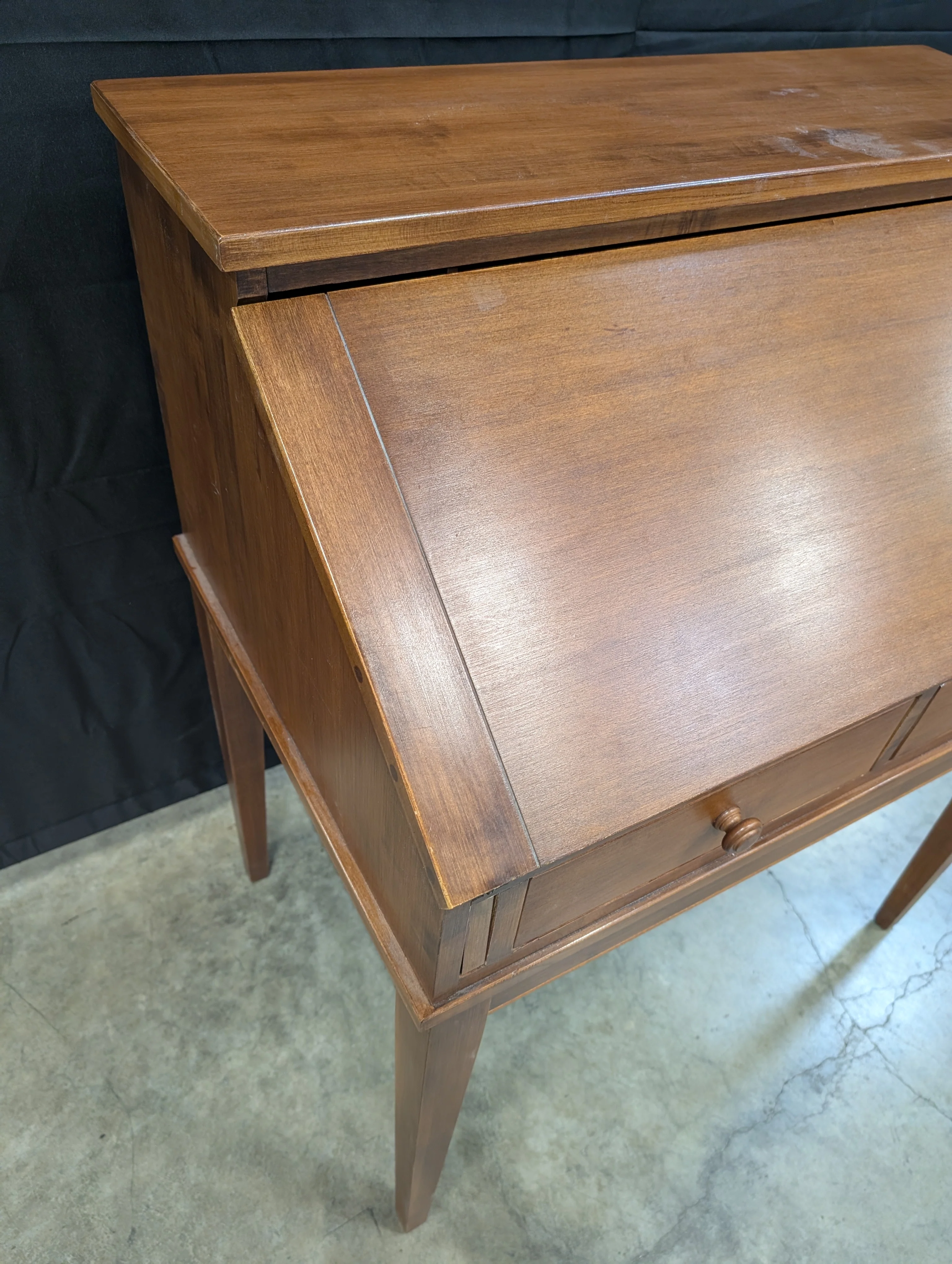 Ethan Allen Wooden Drop-Front Secretary Desk - Image 4