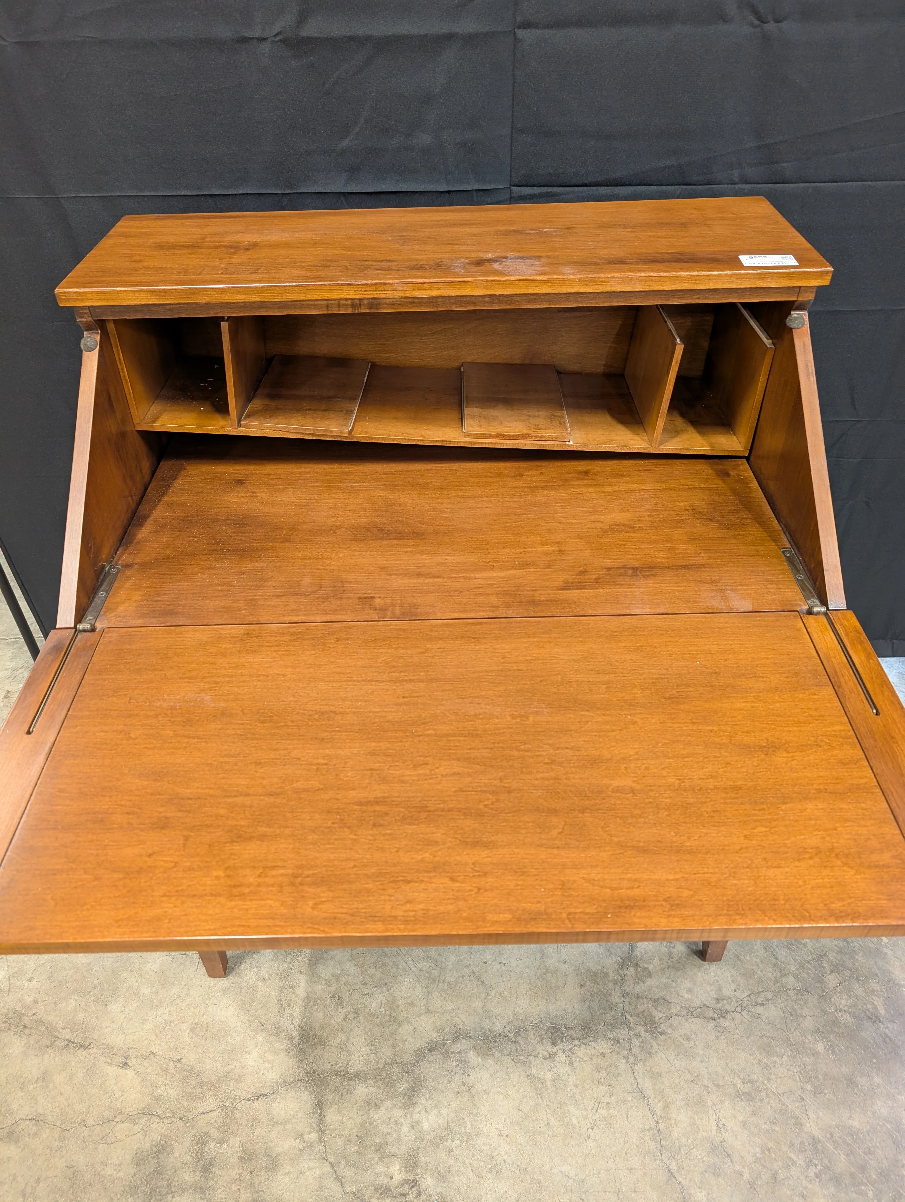 Ethan Allen Wooden Drop-Front Secretary Desk - Image 7
