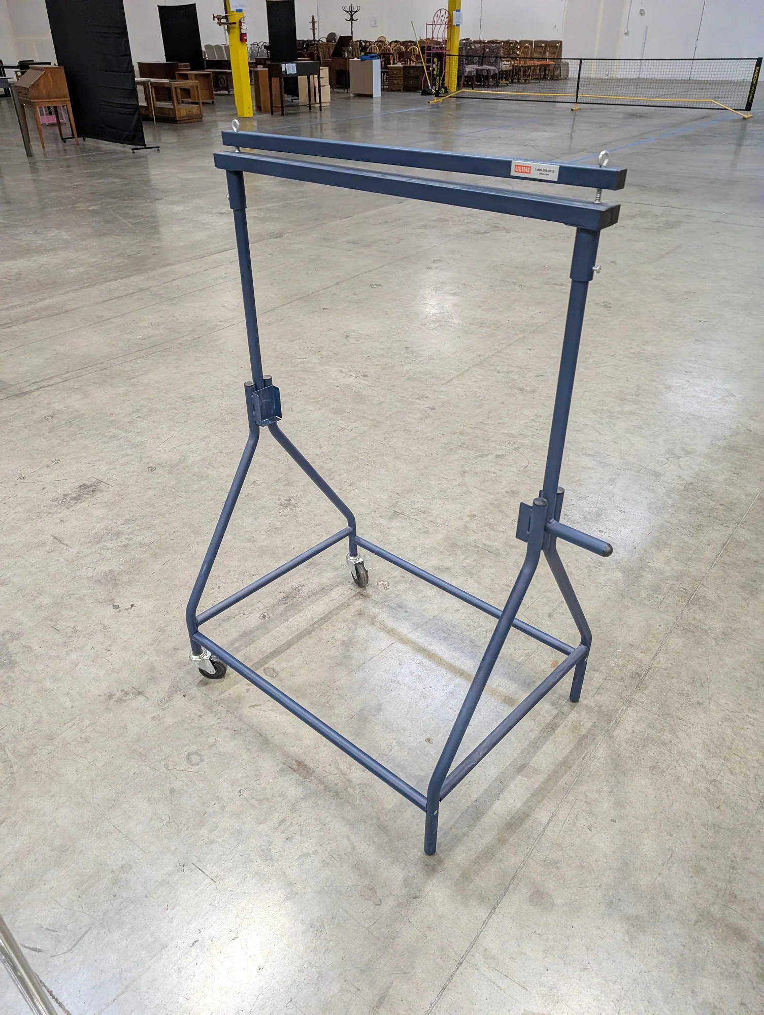 ULINE Sturdy Industrial Mobile Garment Rack