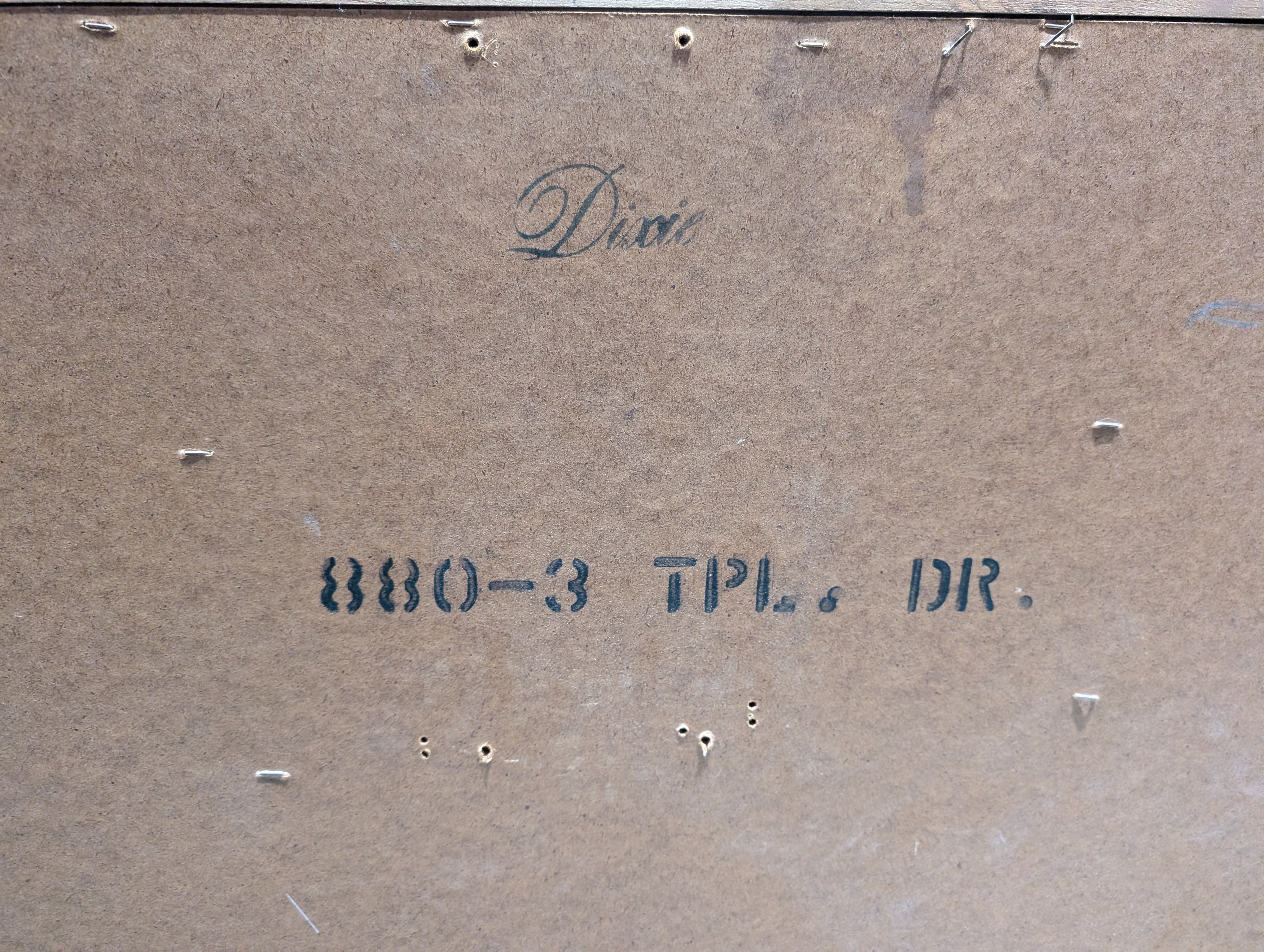 Dixie Furniture Company Vintage French Provincial Twelve-Drawer Wood Dresser - Image 11