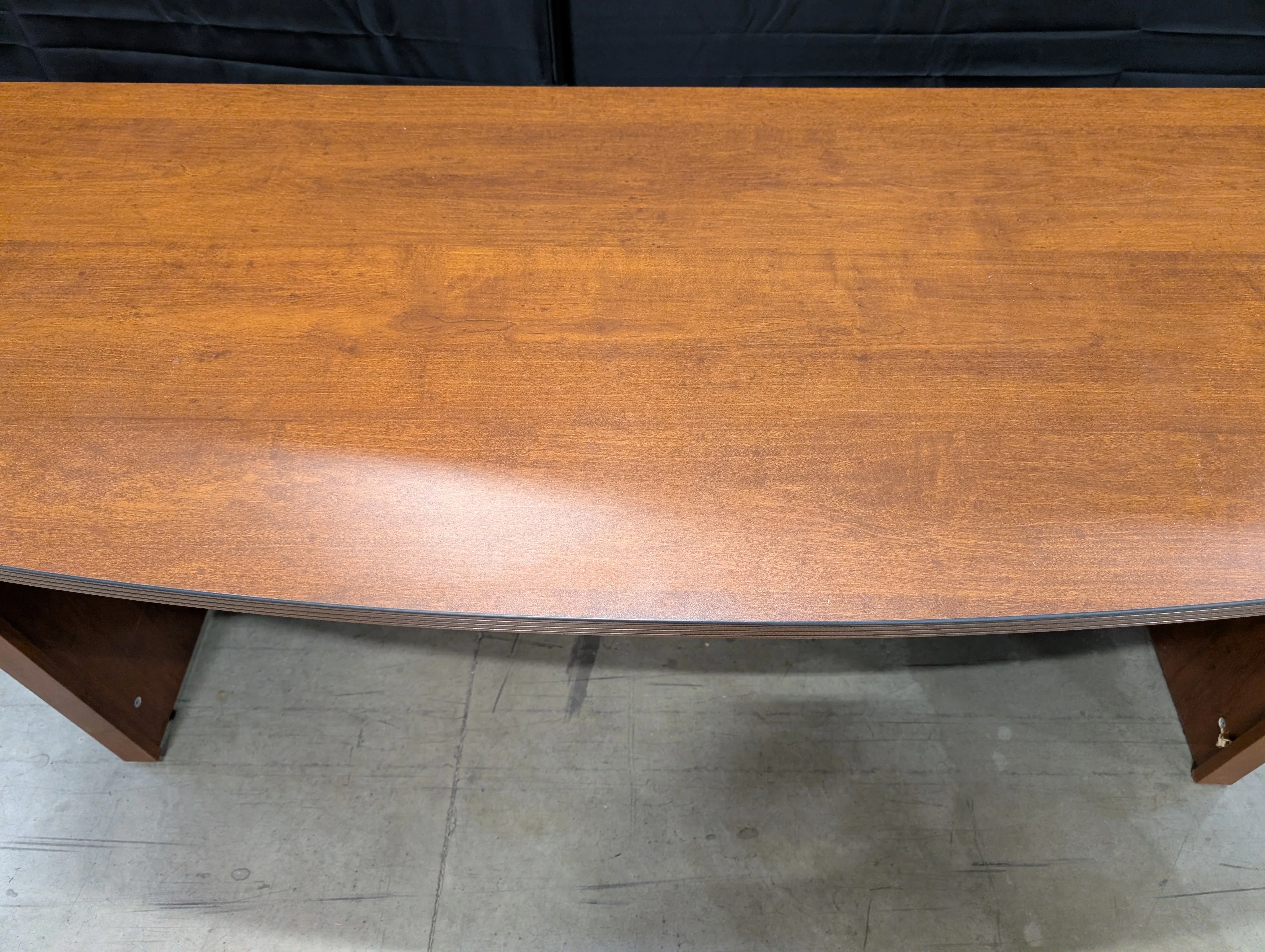 Sturdy Brown Wood-Look Home Office Desk - Image 4