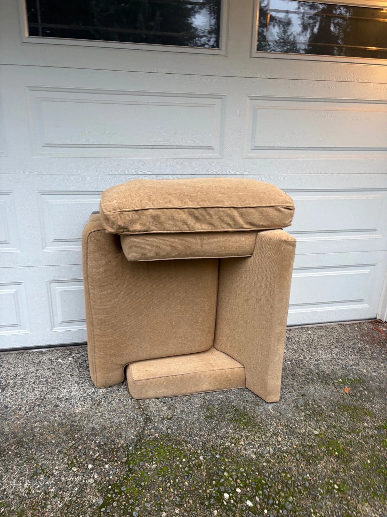 Neutral Tone Upholstered Arm Chair Component - Image 8