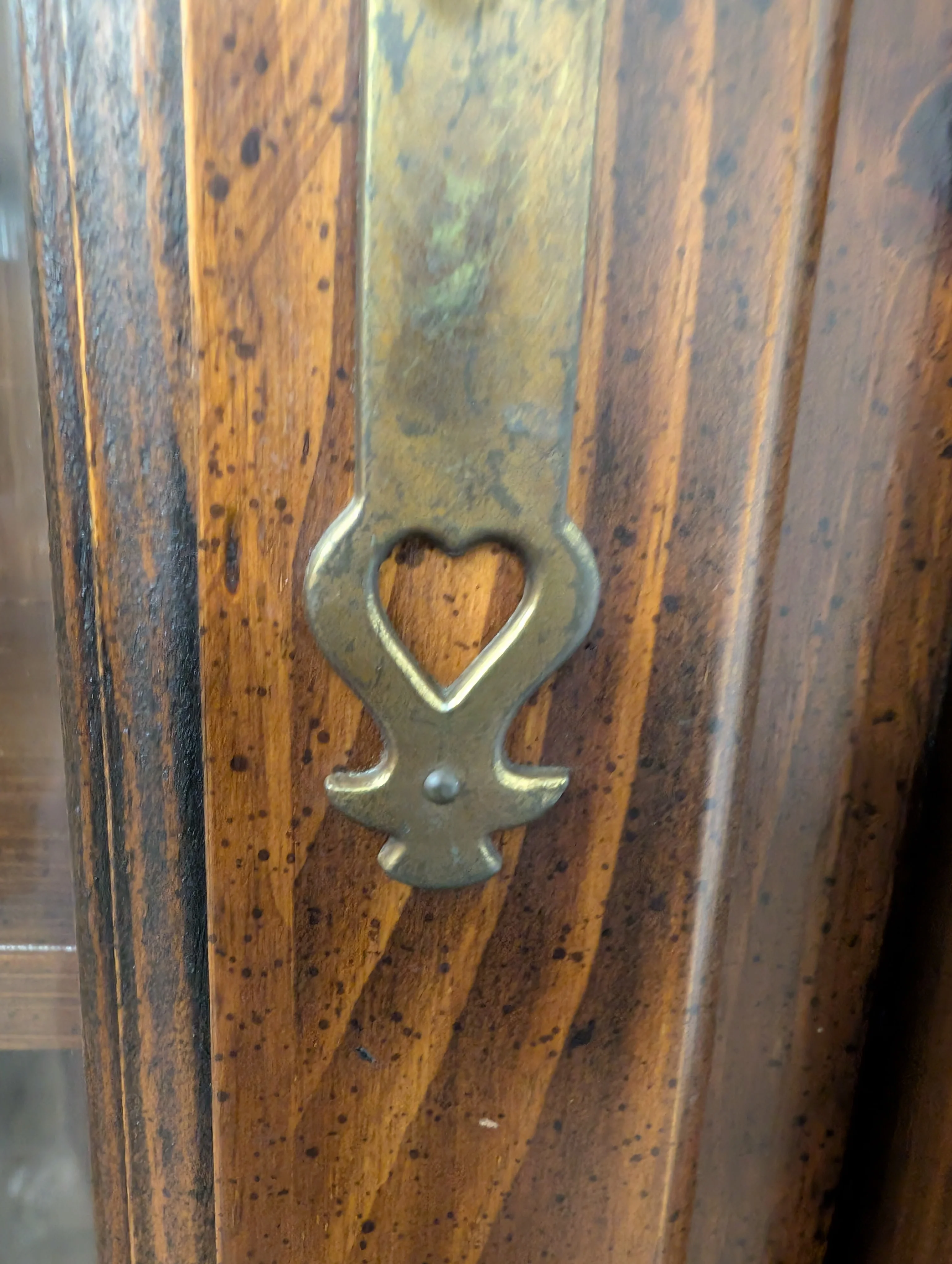 Virginia House Wood Display Hutch Cabinet - Image 10
