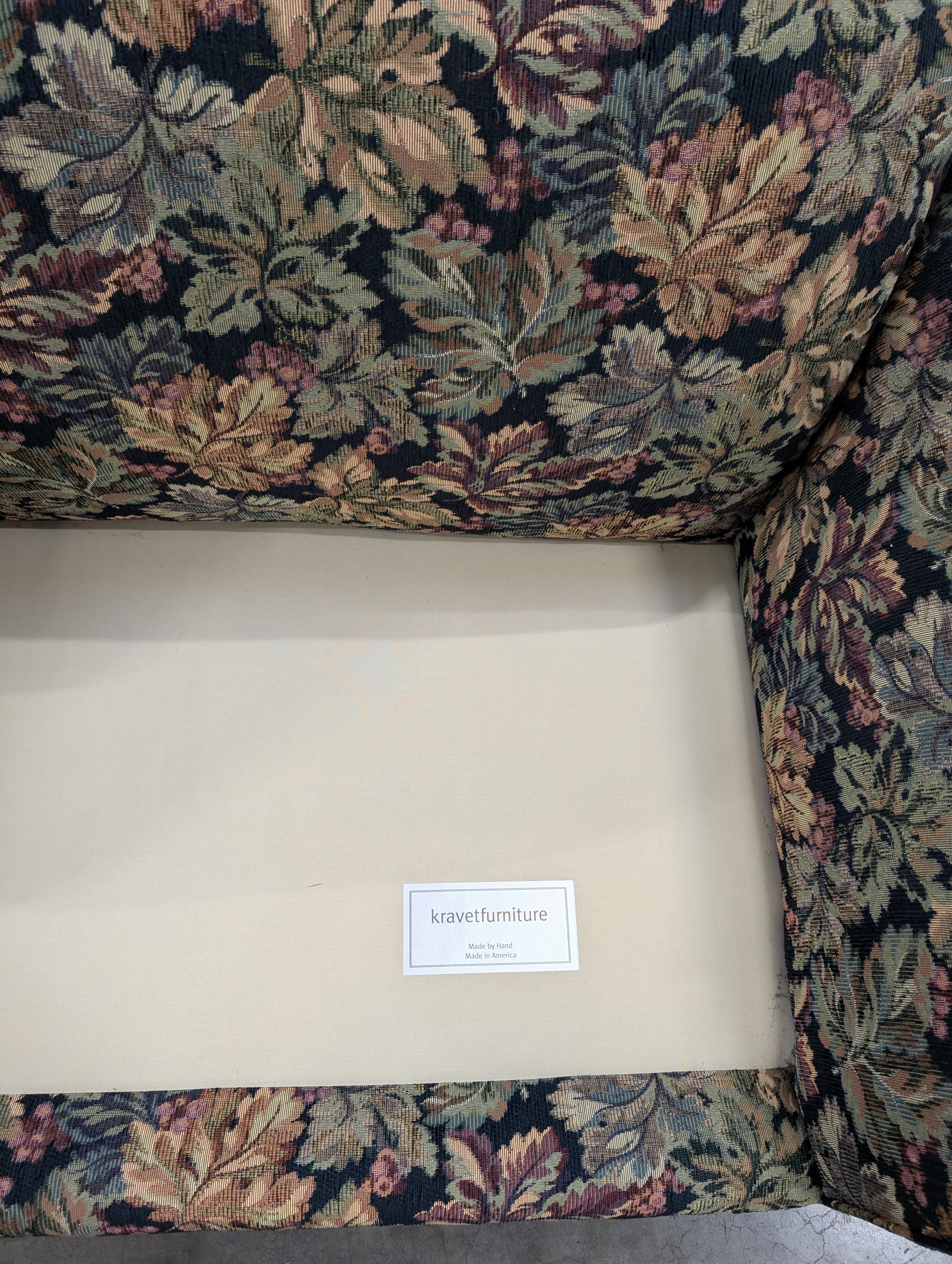 Kravet Floral Pattern Sofa - Image 7