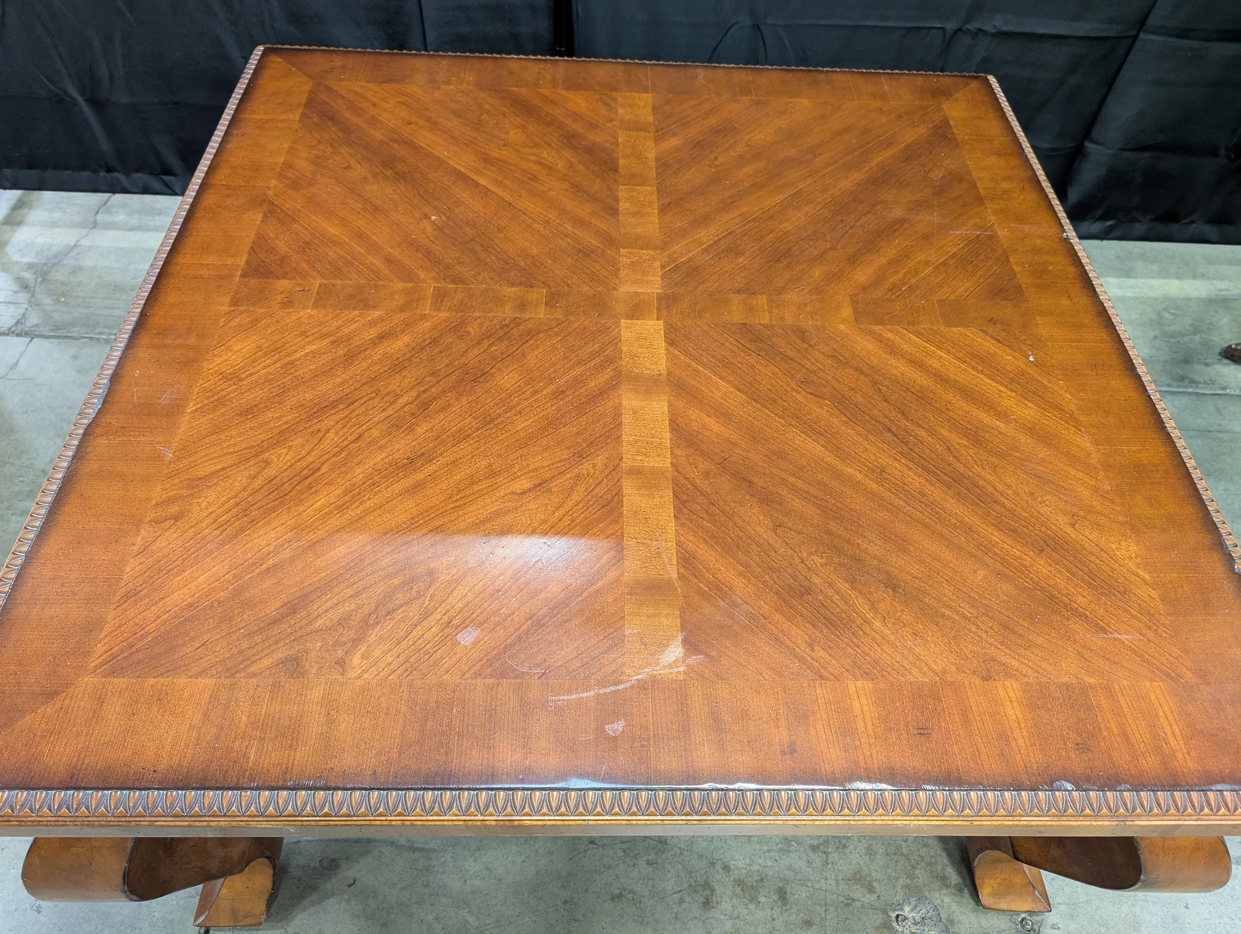 Century Furniture Clive Square Wood Cocktail Table - Image 4