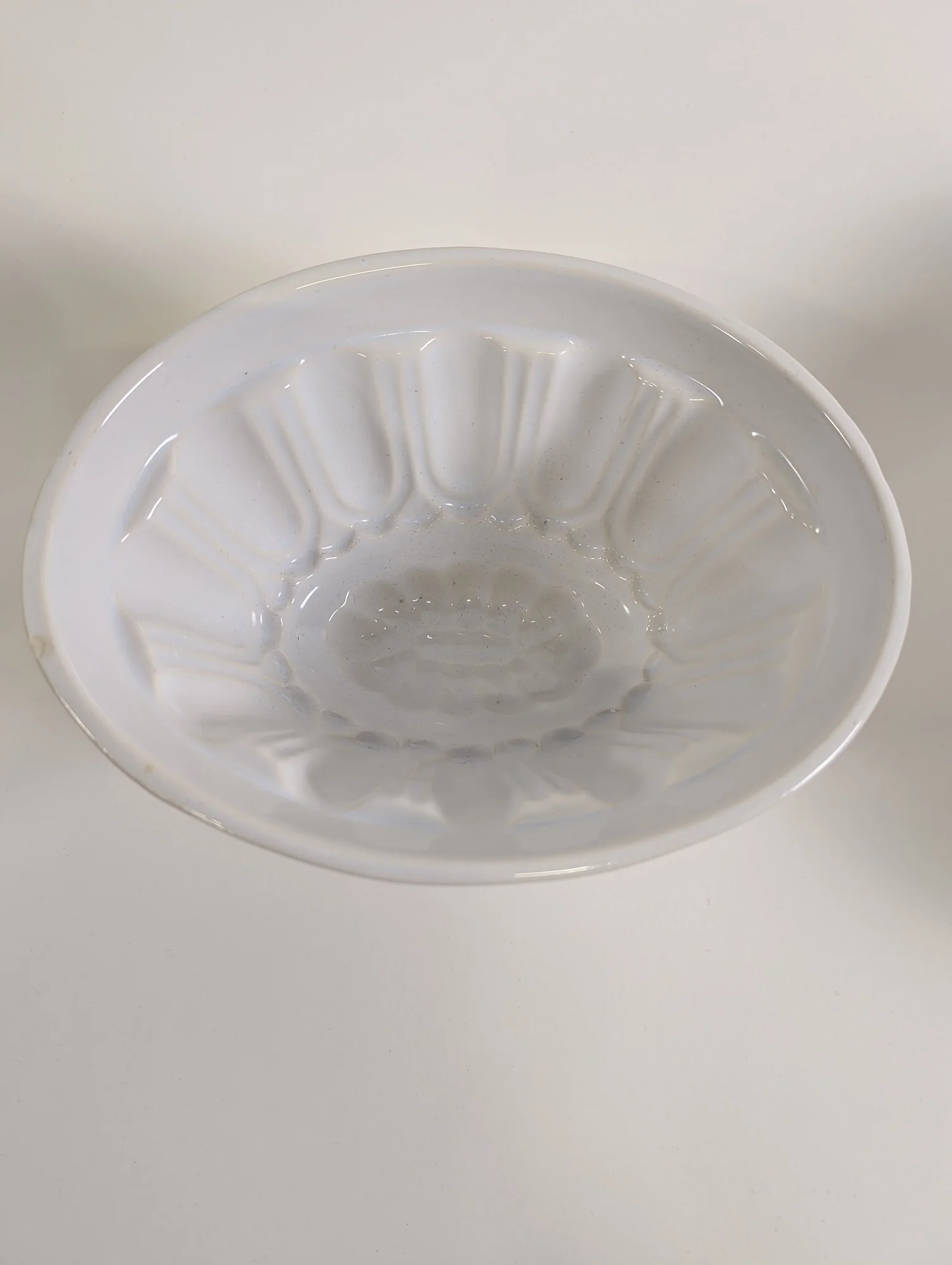 T.G. Green Ltd. White Fluted Ceramic Pudding Basin Mixing Bowl - Image 2
