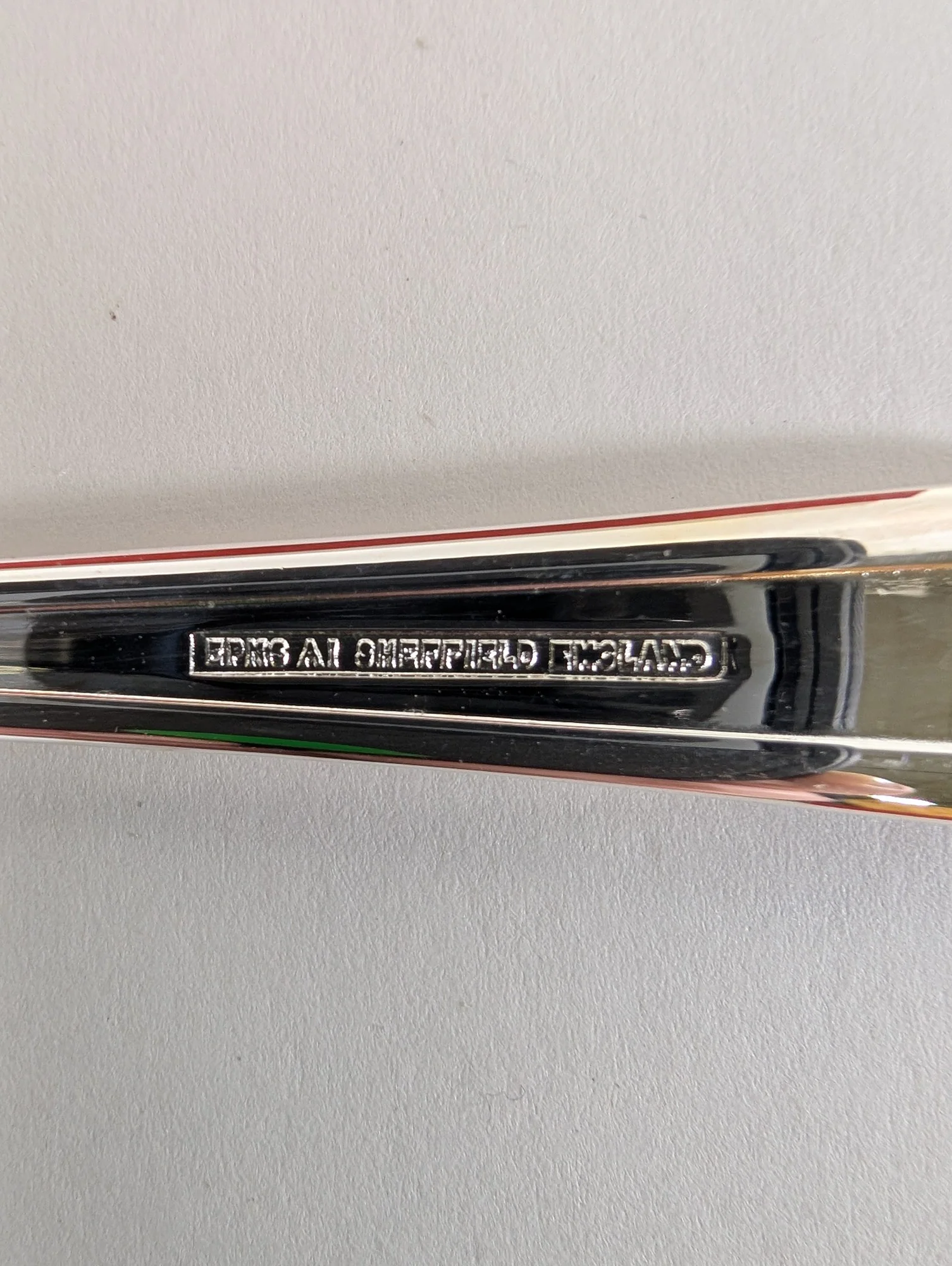 Vintage EPNS A1 Sheffield England Plated Dessert Spoons Set - Image 4