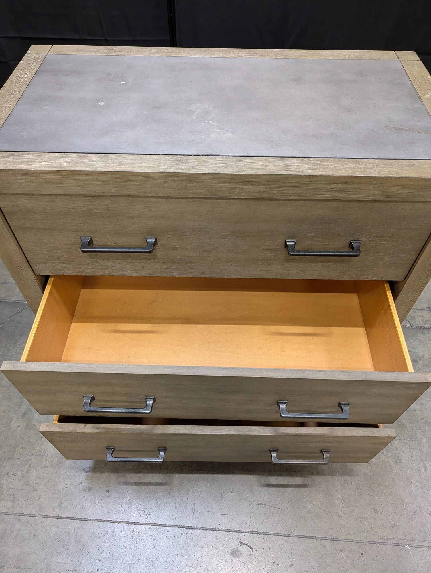 Rustic Three Drawer Dresser - Image 3